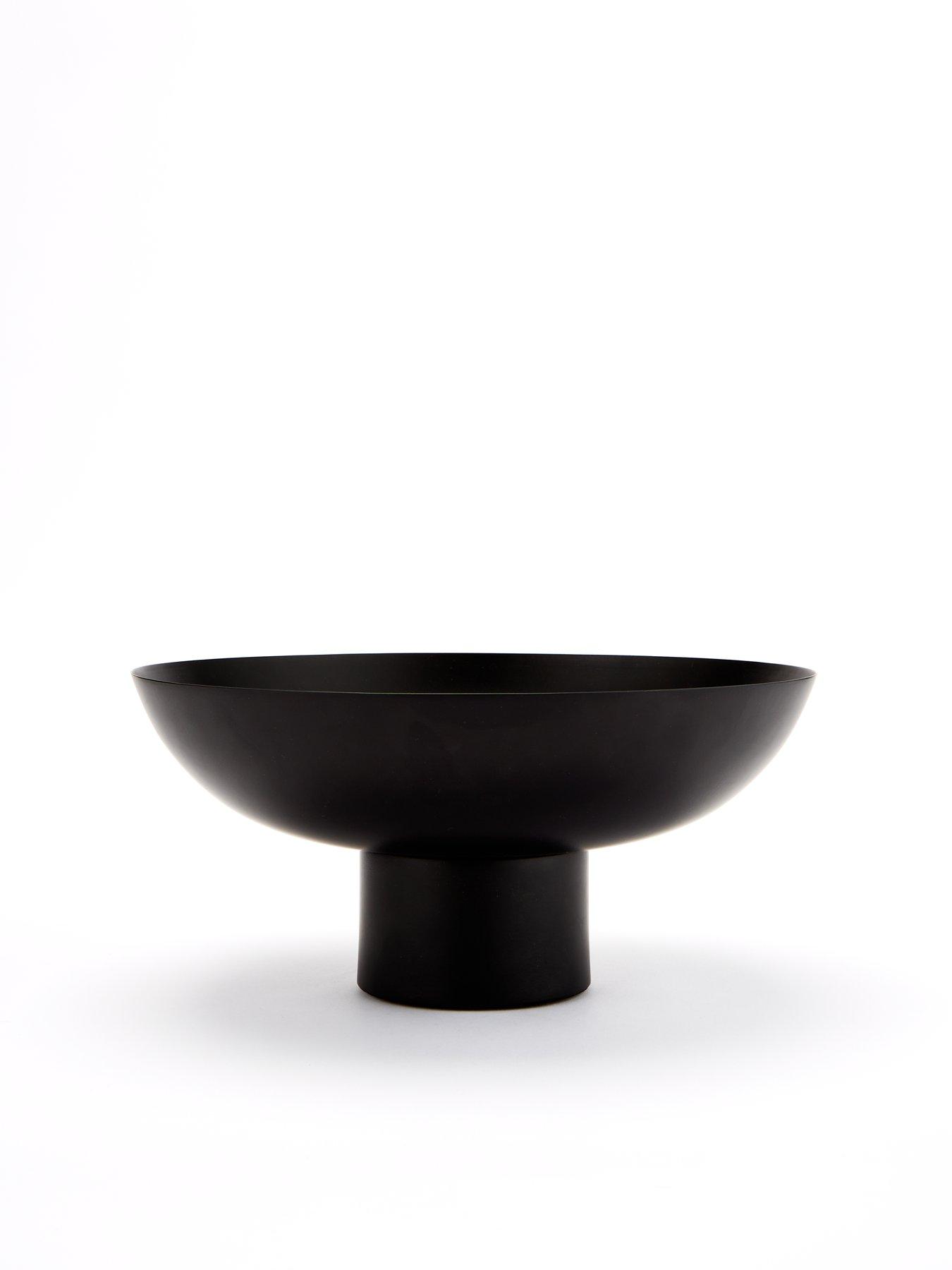 Image 3 of 6 of Very Home Metal Spun Pedestal Bowl