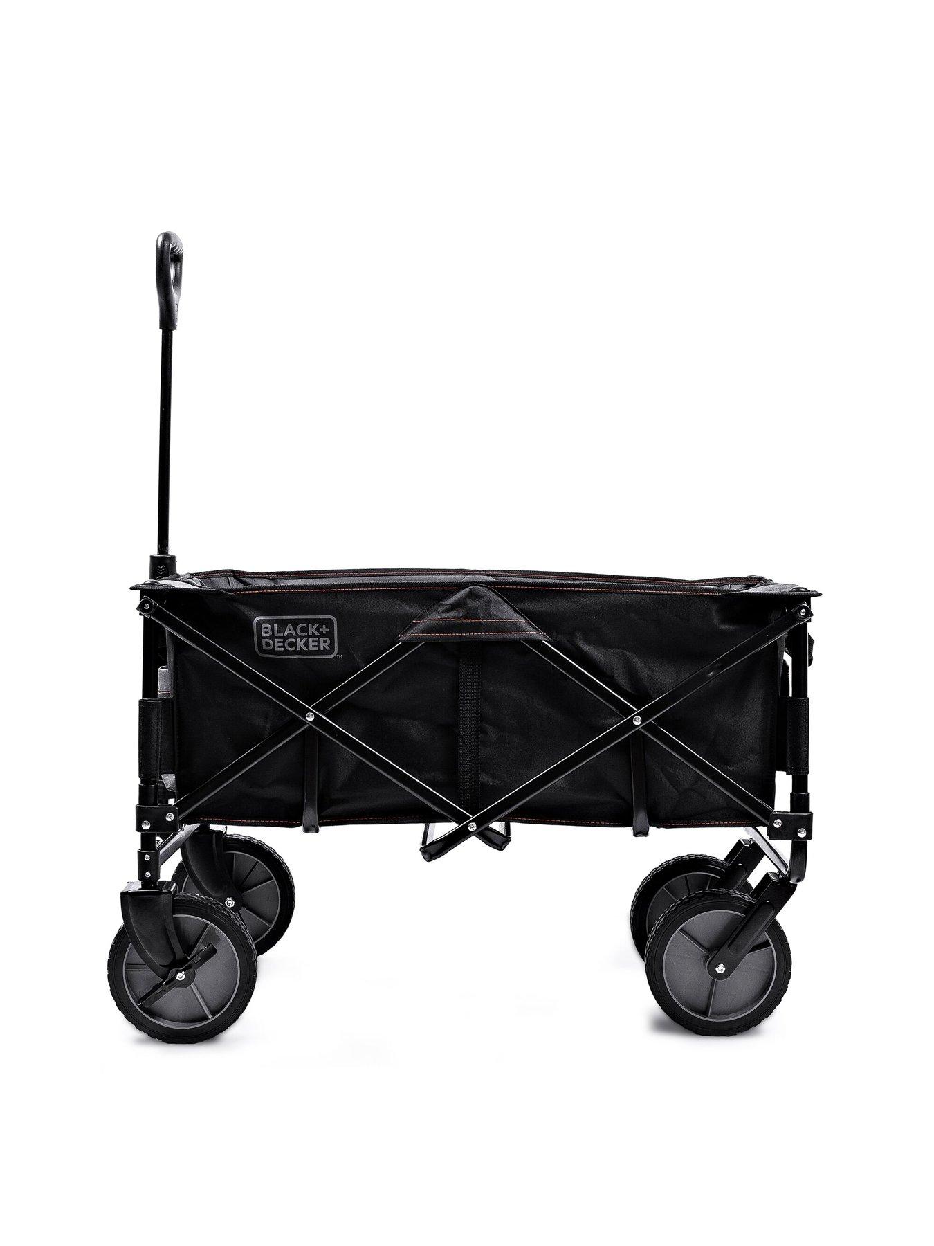 Image 3 of 7 of Black & Decker Collapsible Wagon - Black