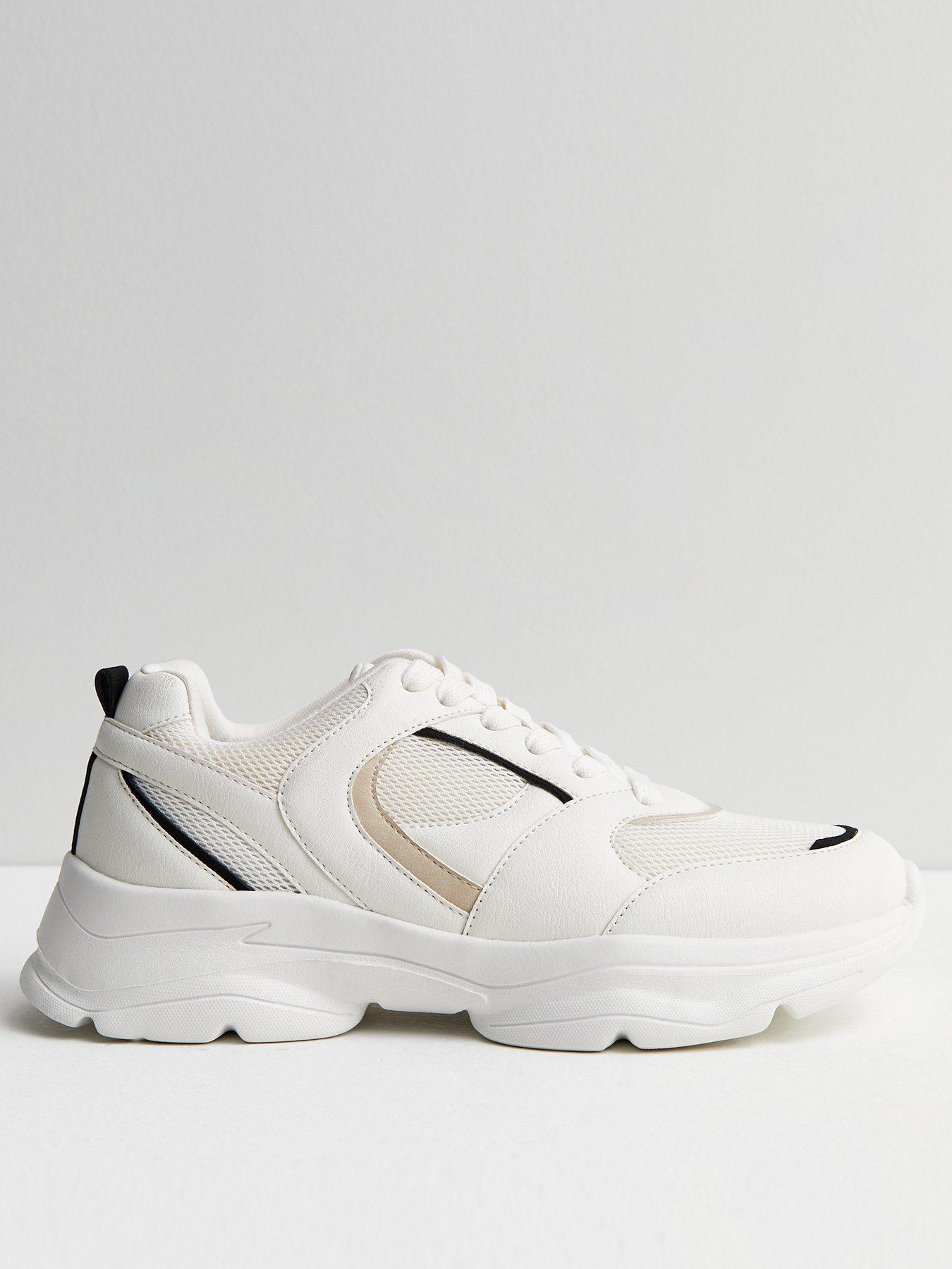 Nike white outlet chunky trainers