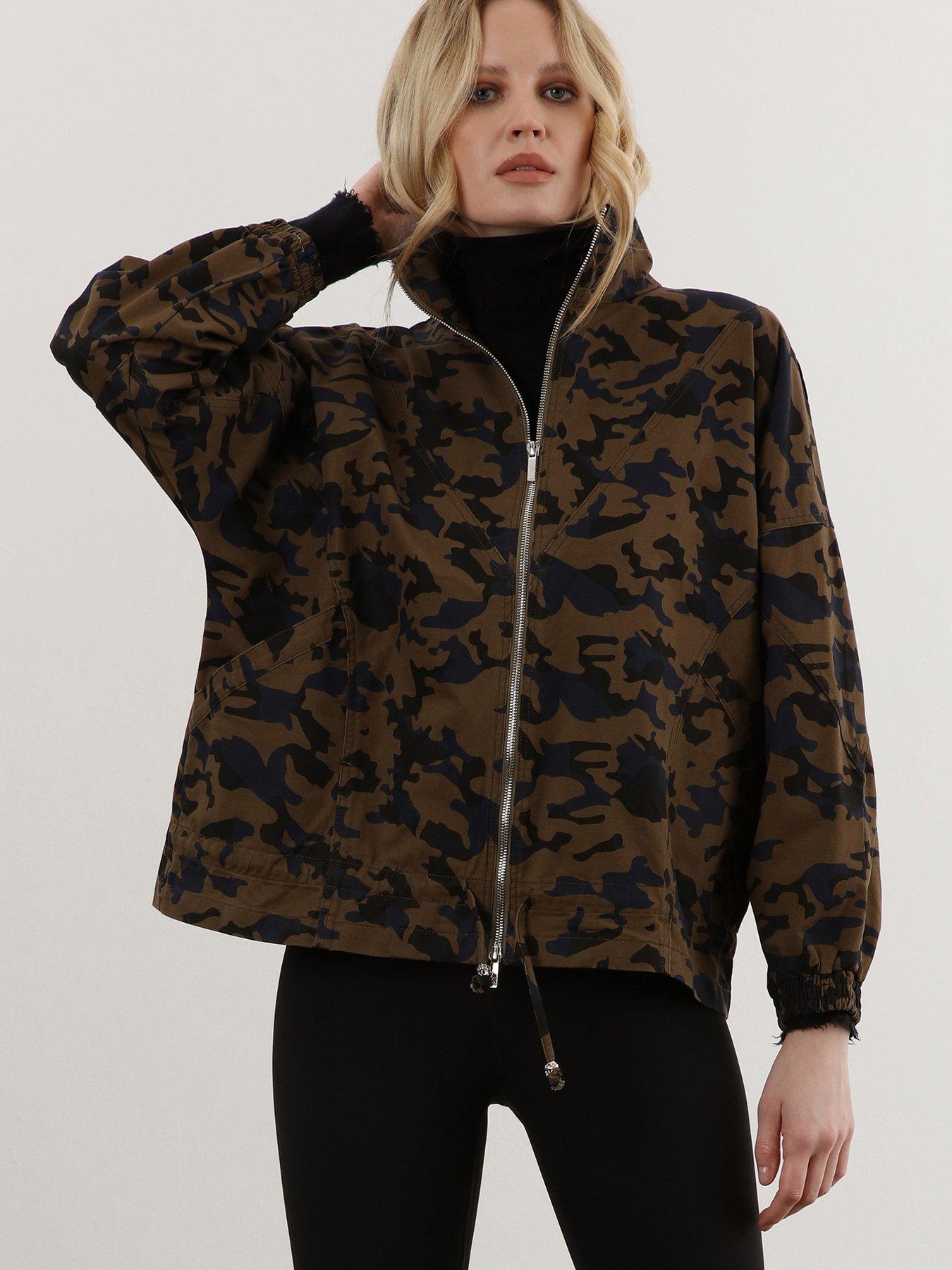 Cropped Utility Cargo Camo Jacket – The House of Stylez