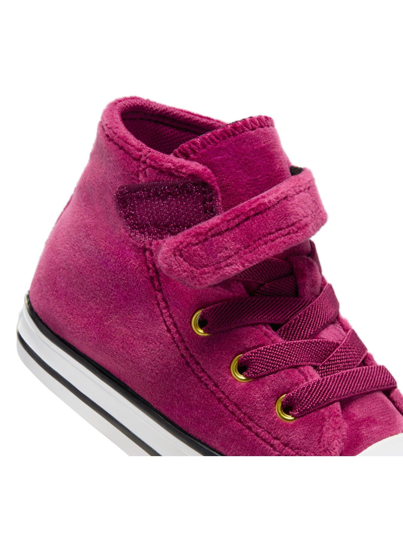 Pink converse toddler on sale
