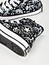  image of converse-kids-easy-on-dinos-trainers-blackwhite