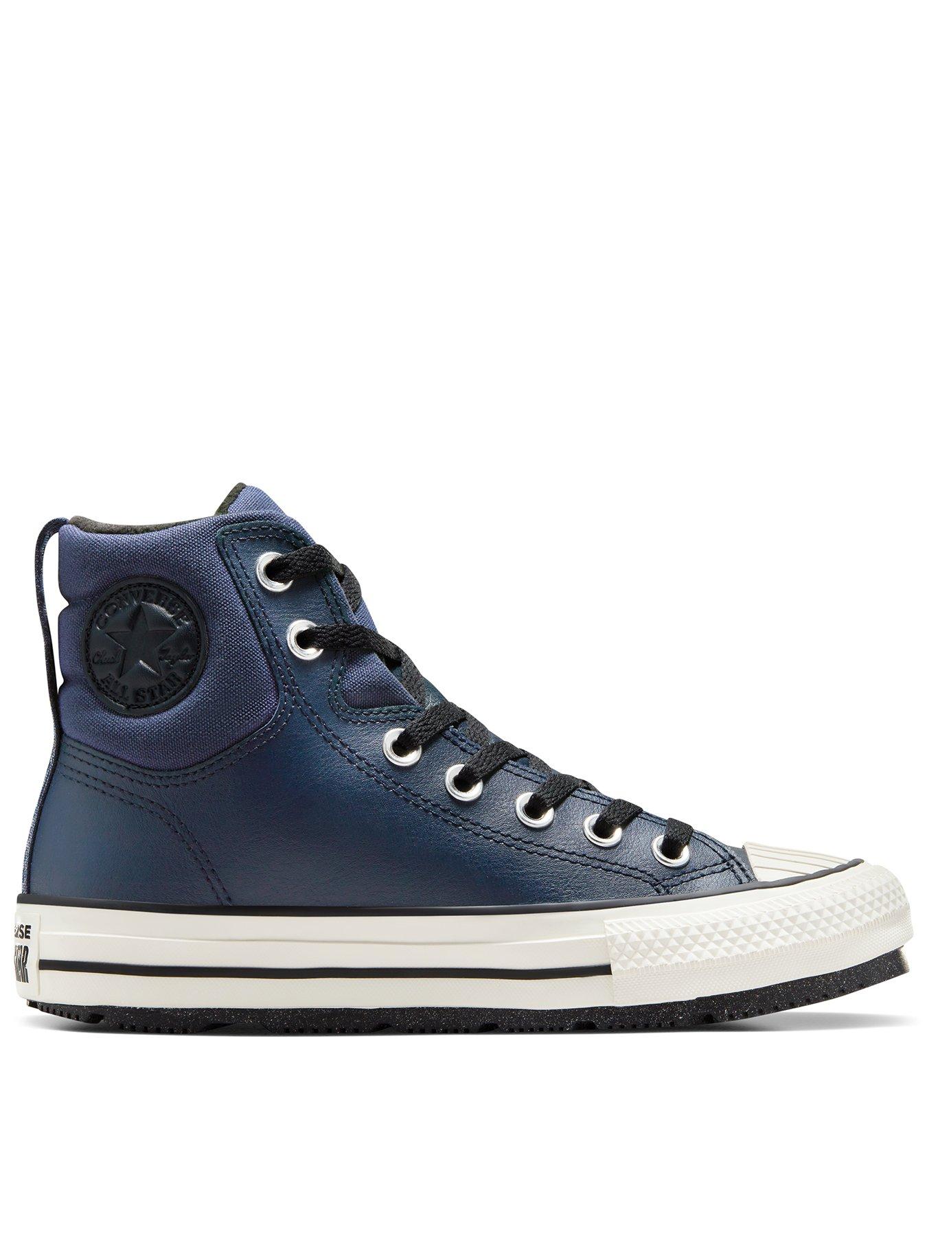 Converse Junior Berkshire Boot Counter Climate Trainers Navy Very