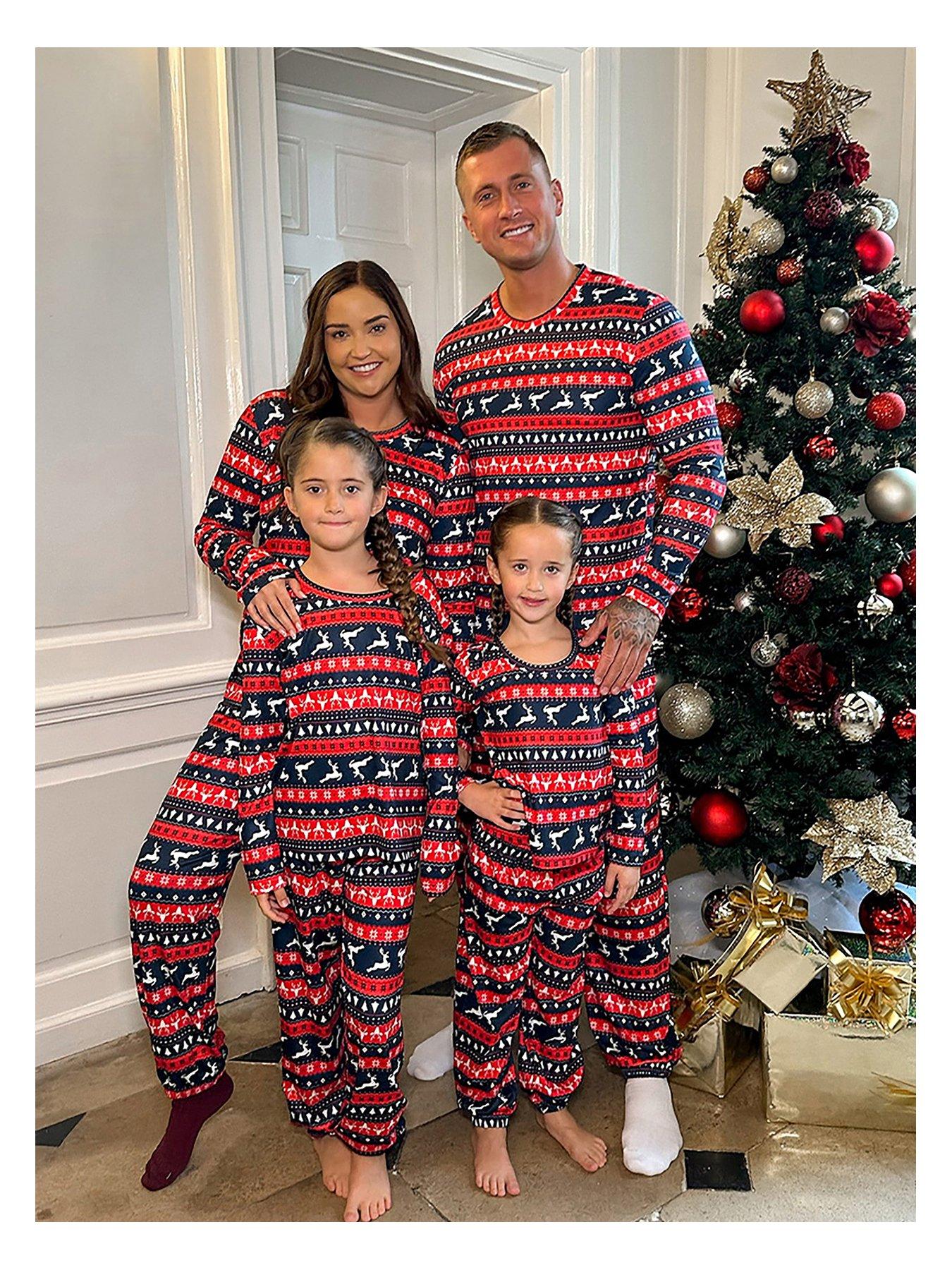 Unisex family deals christmas pajamas