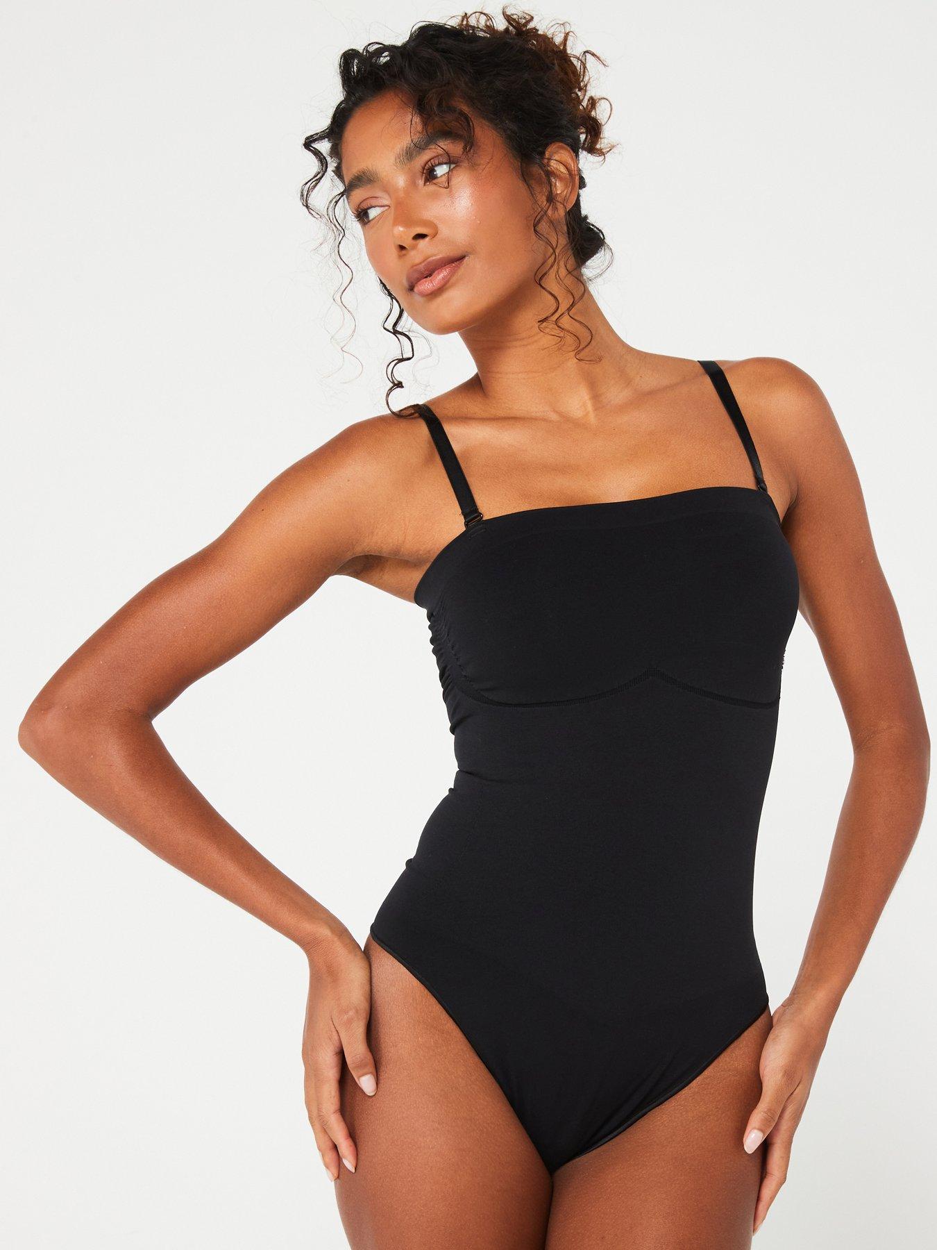 V by Very Shape Enhancing Seamless Bandeau Body Thong With