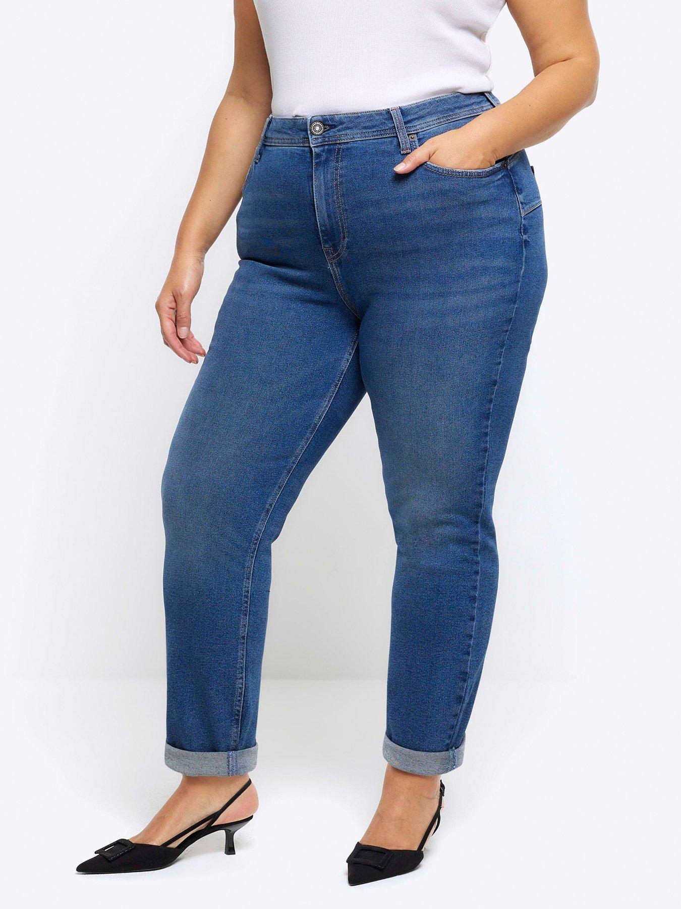 RI Plus Plus High Rise Sculpt Skinny Jeans - Blue