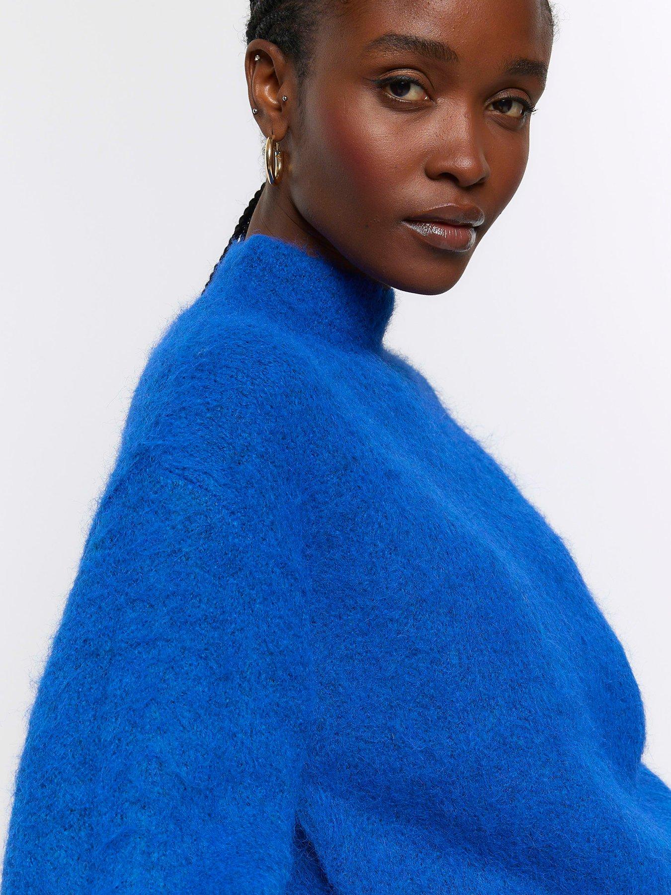 Bright blue jumper sale