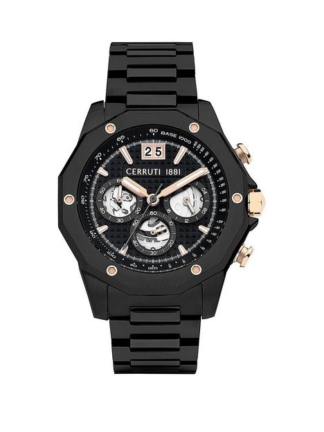 cerruti-black-stainless-steel-bracelet-watch-with-black-dial