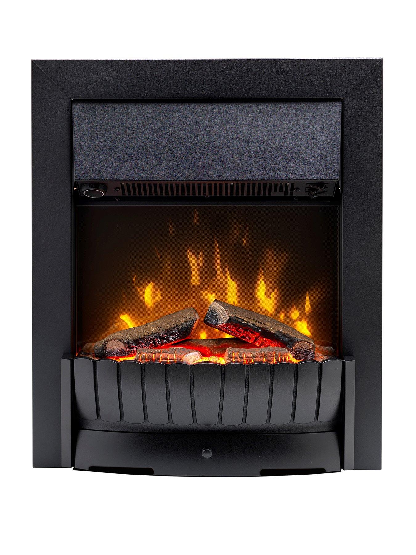 Image 1 of 8 of Dimplex Clement Black Optiflame Inset Fire
