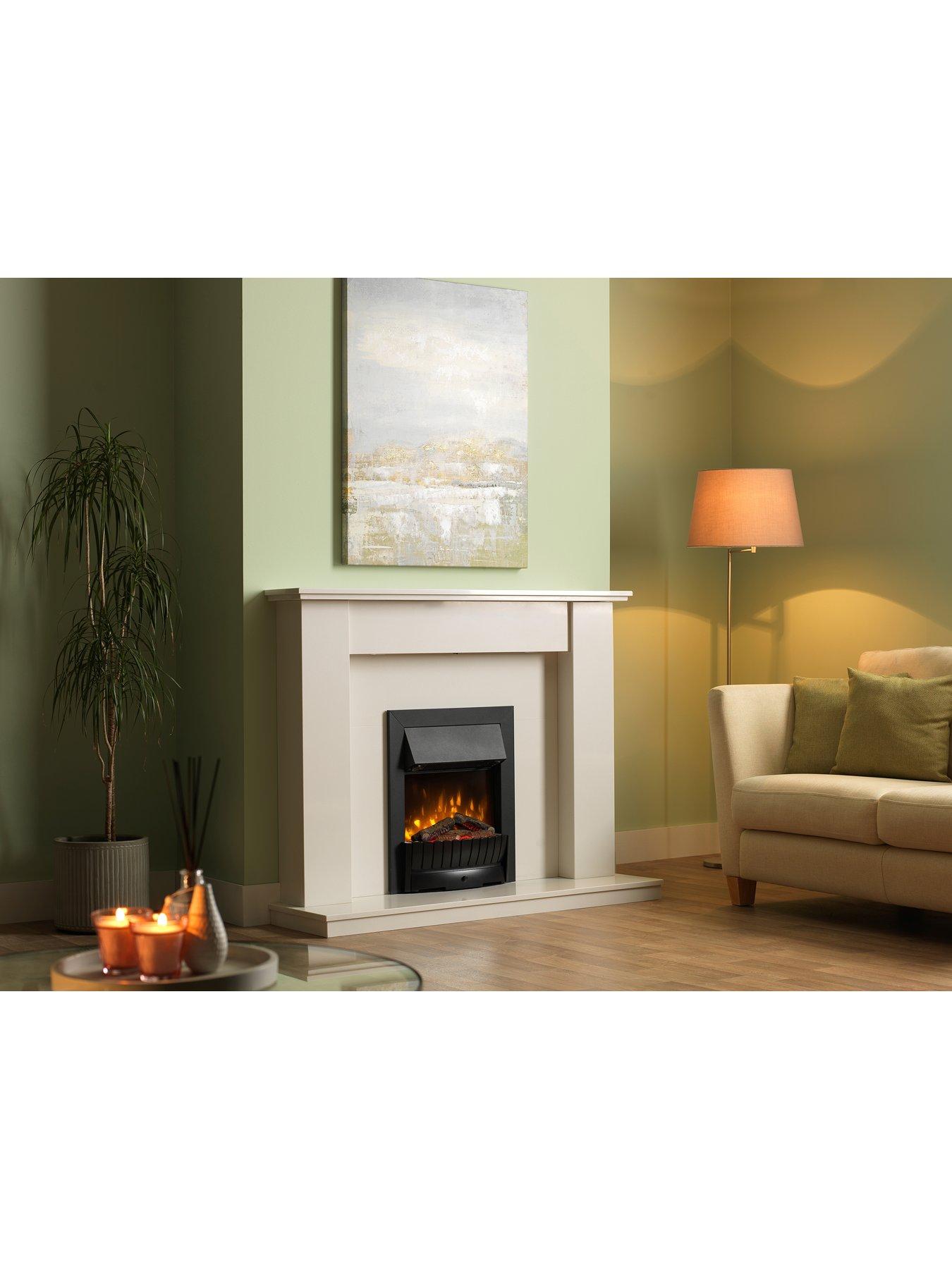 Image 2 of 8 of Dimplex Clement Black Optiflame Inset Fire