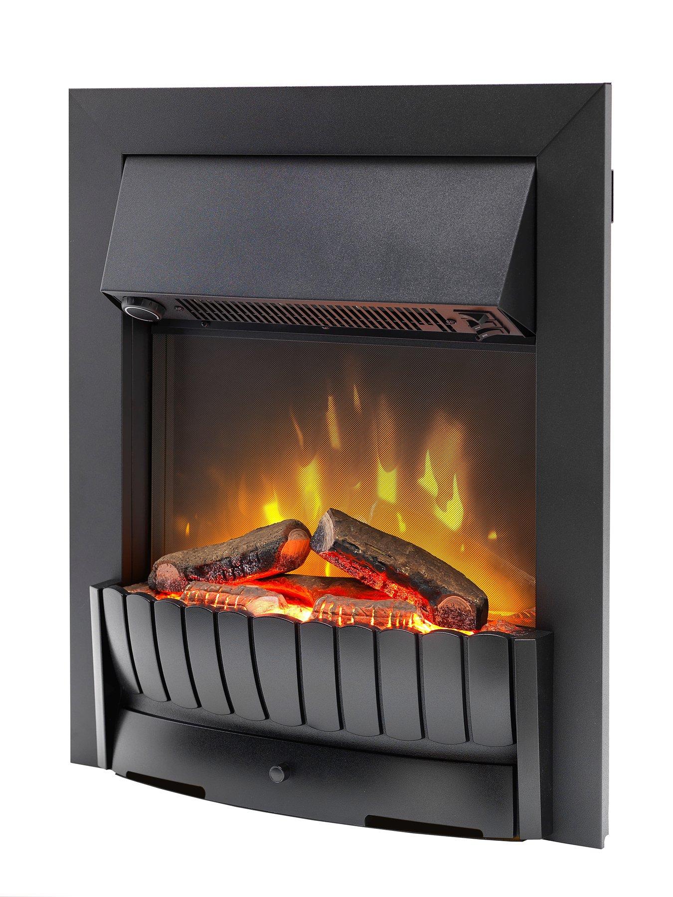 Image 3 of 8 of Dimplex Clement Black Optiflame Inset Fire