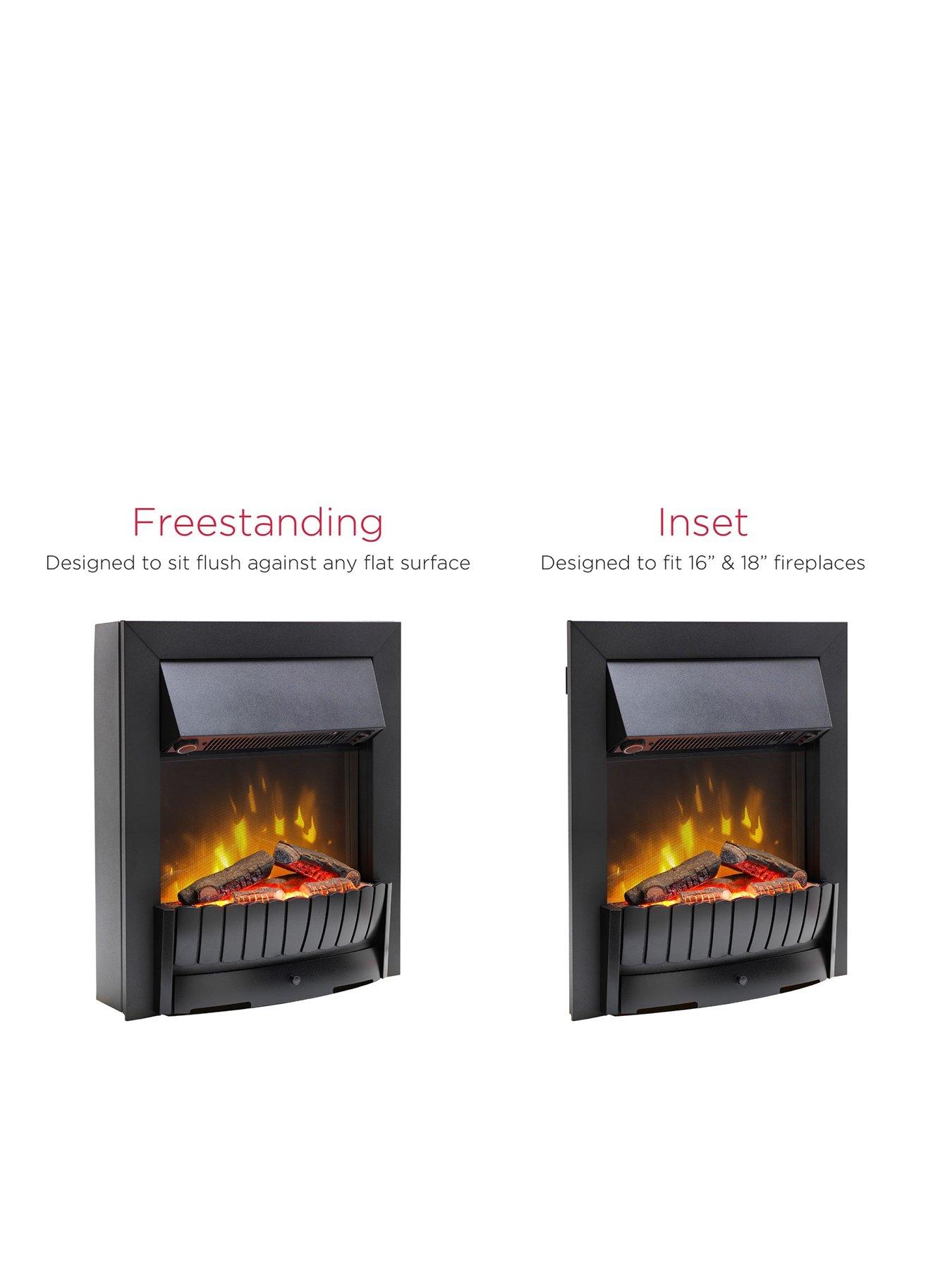 Image 5 of 8 of Dimplex Clement Black Optiflame Inset Fire