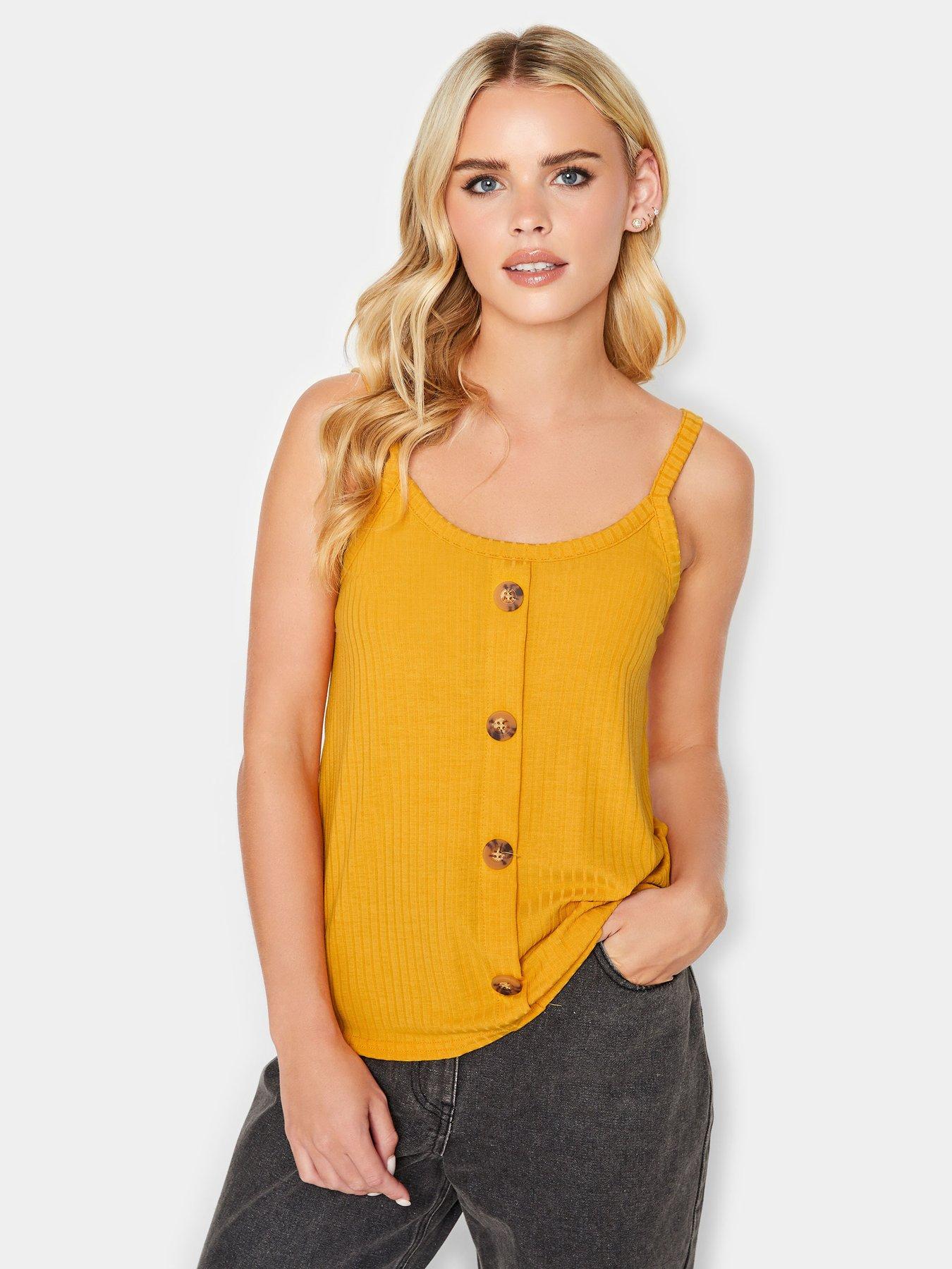 PixieGirl Button Down Cami Vest Top