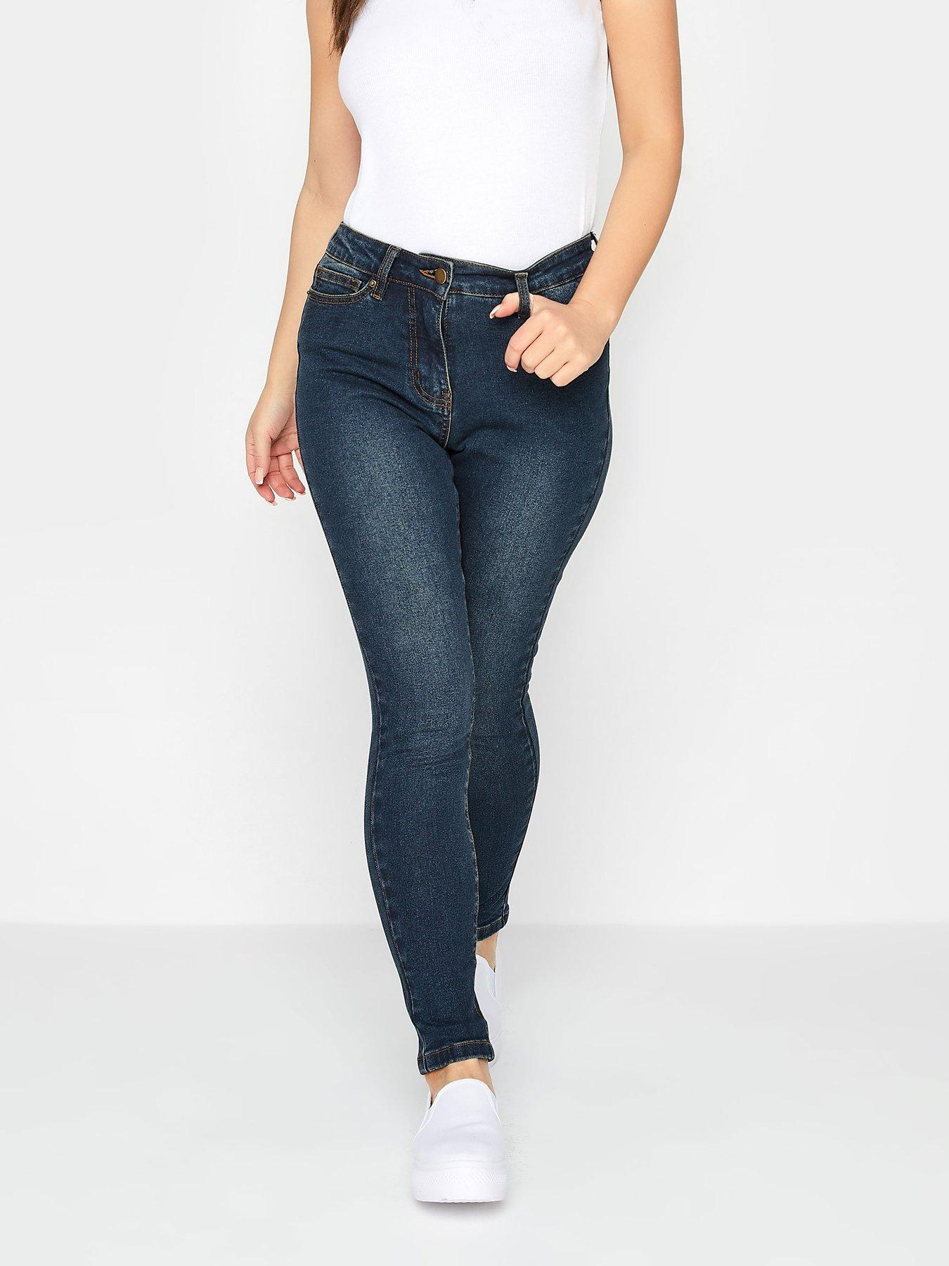 PixieGirl Indigo Blue Skinny Stretch AVA Jeans Petite : :  Fashion