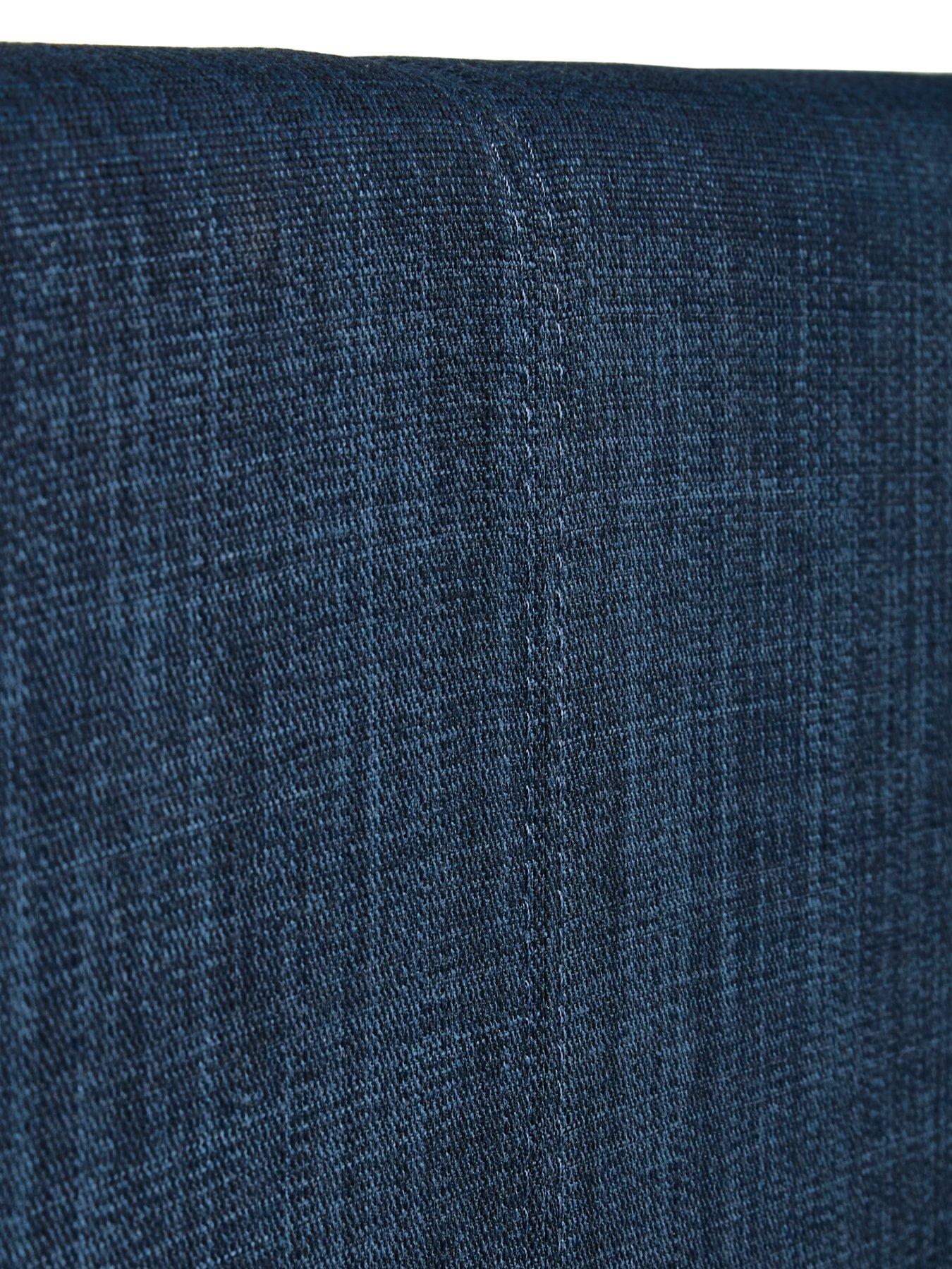 Image 6 of 6 of Very Home Riley Fabric Single Bed Frame with Mattress Options (Buy &amp; SAVE!)&nbsp;- Blue