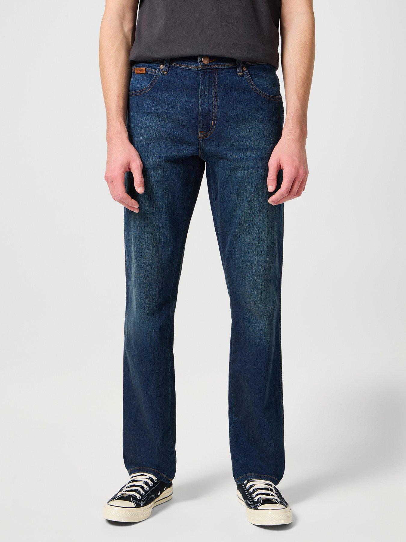 undefined Texas Straight Fit Jeans - Mid Wash