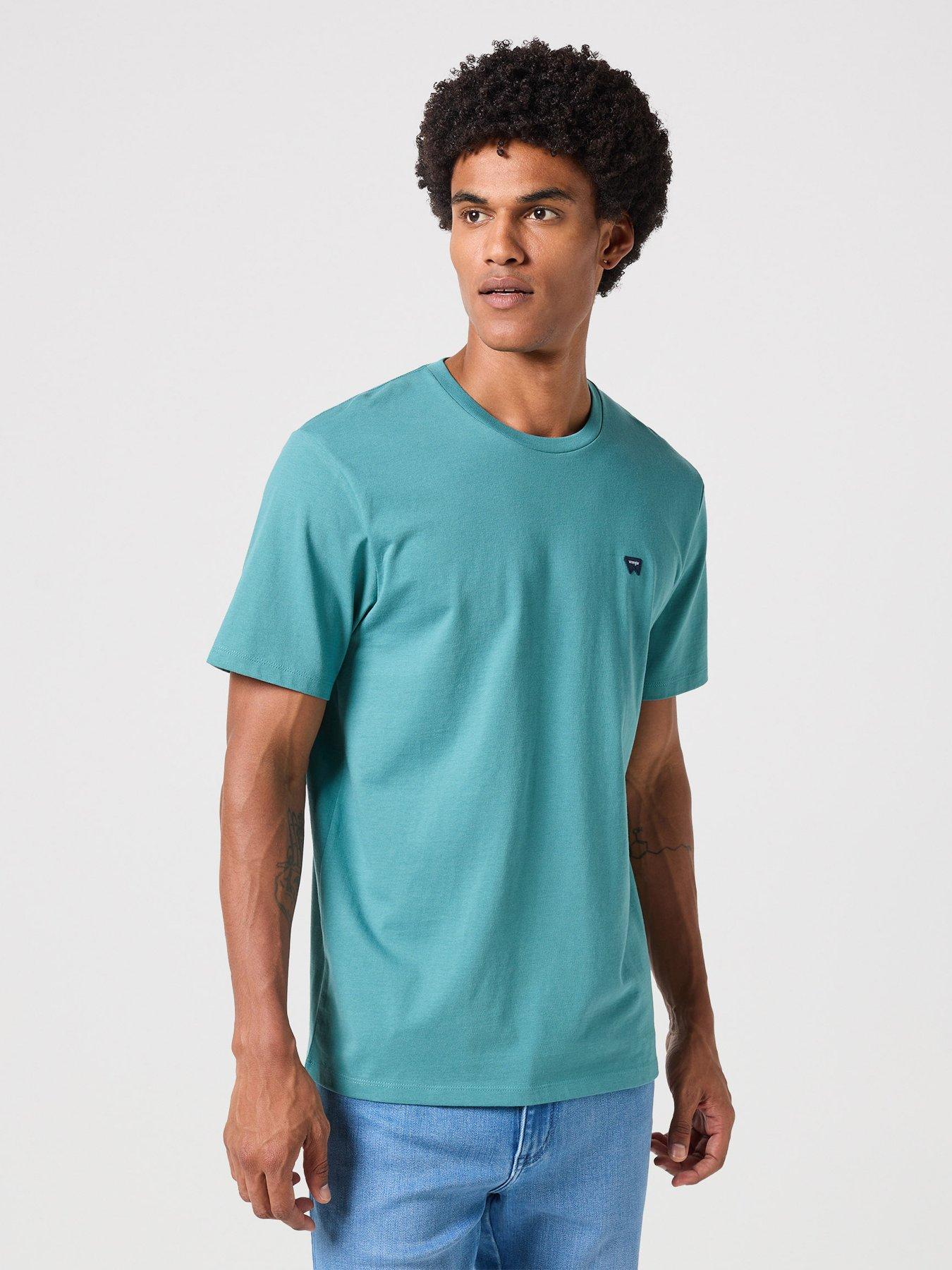 Turquoise lacoste deals t shirt