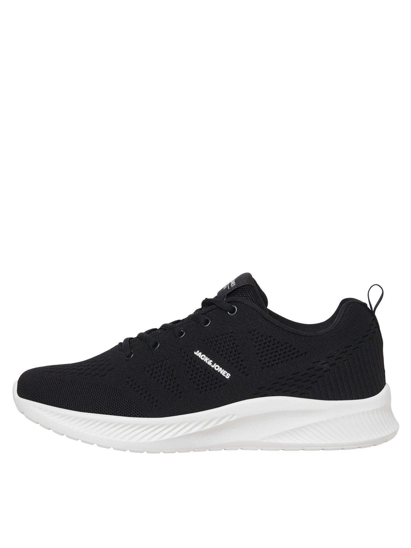 Jack Jones Jack Jones Croxley Knit Logo Trainers Black