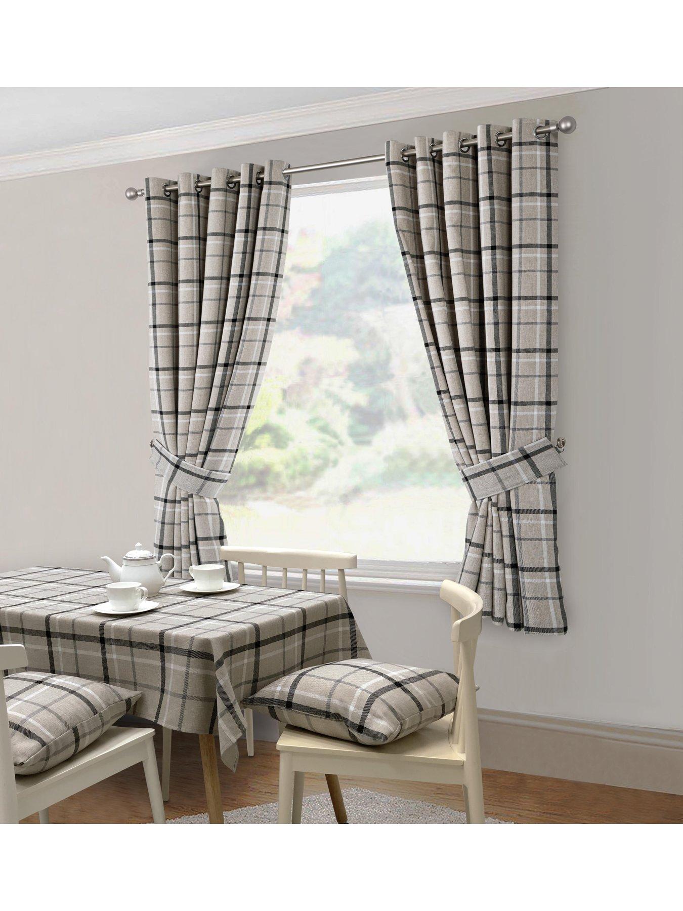 undefined Hudson Eyelet Kitchen Curtains