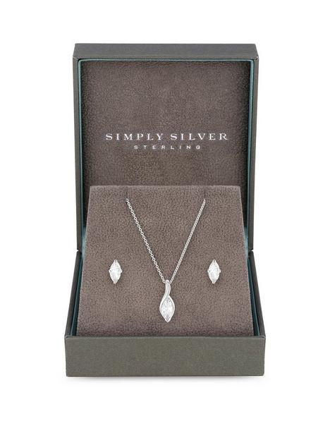 simply-silver-sterling-silver-925-marquisse-navette-set-gift-boxed