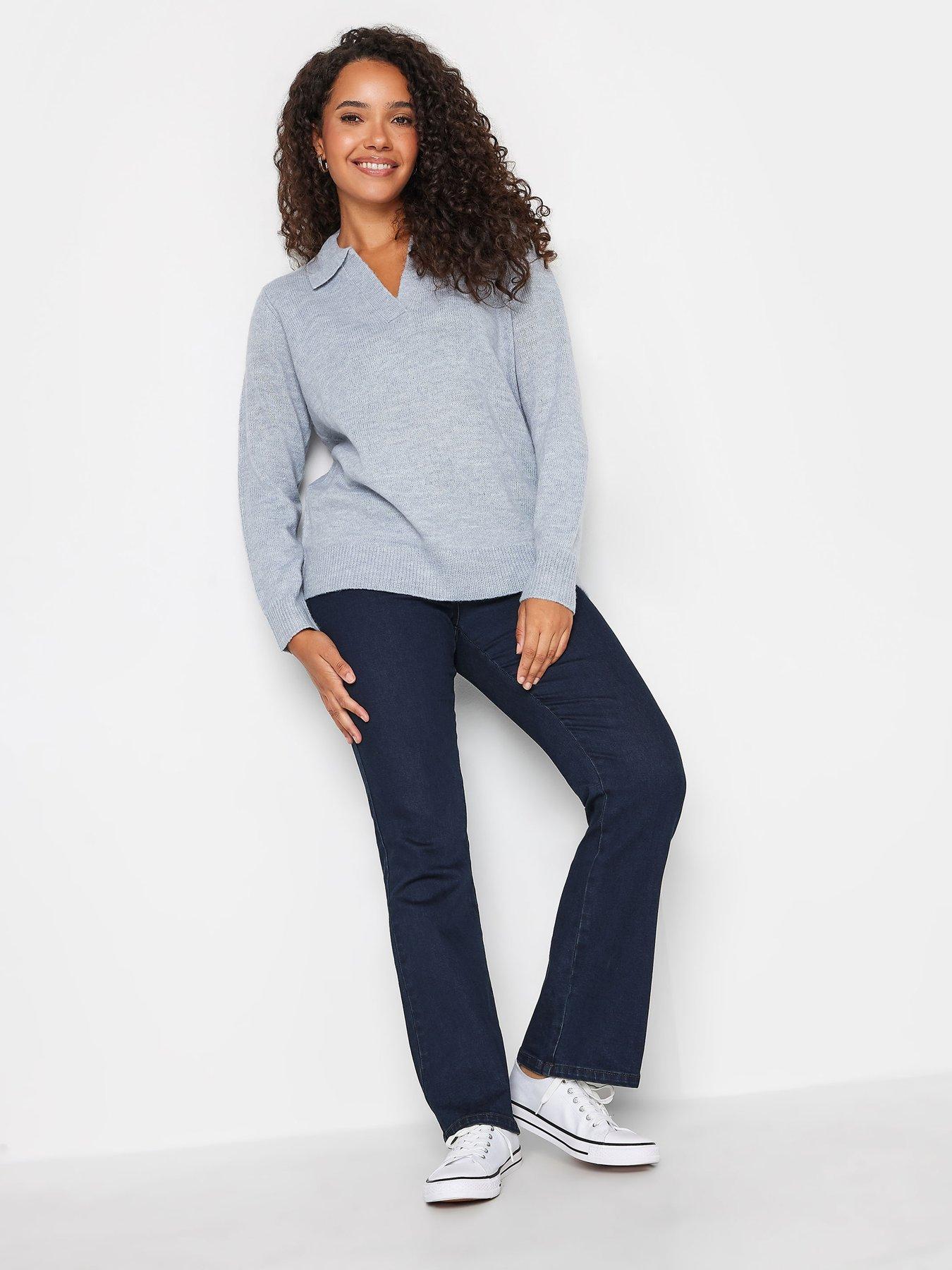 Straight leg 2024 petite jeans