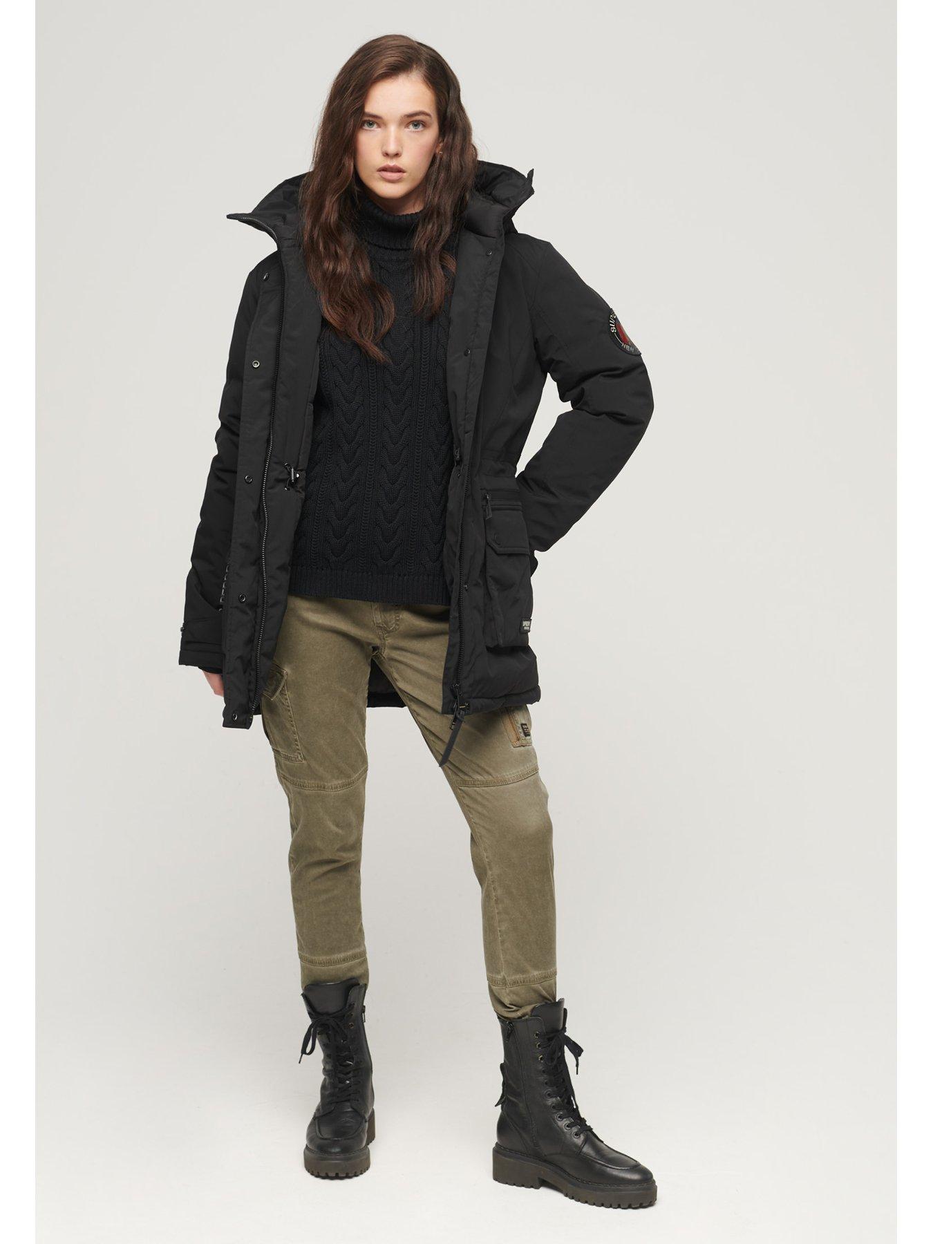 Superdry CITY PADDED - Winter coat - black 