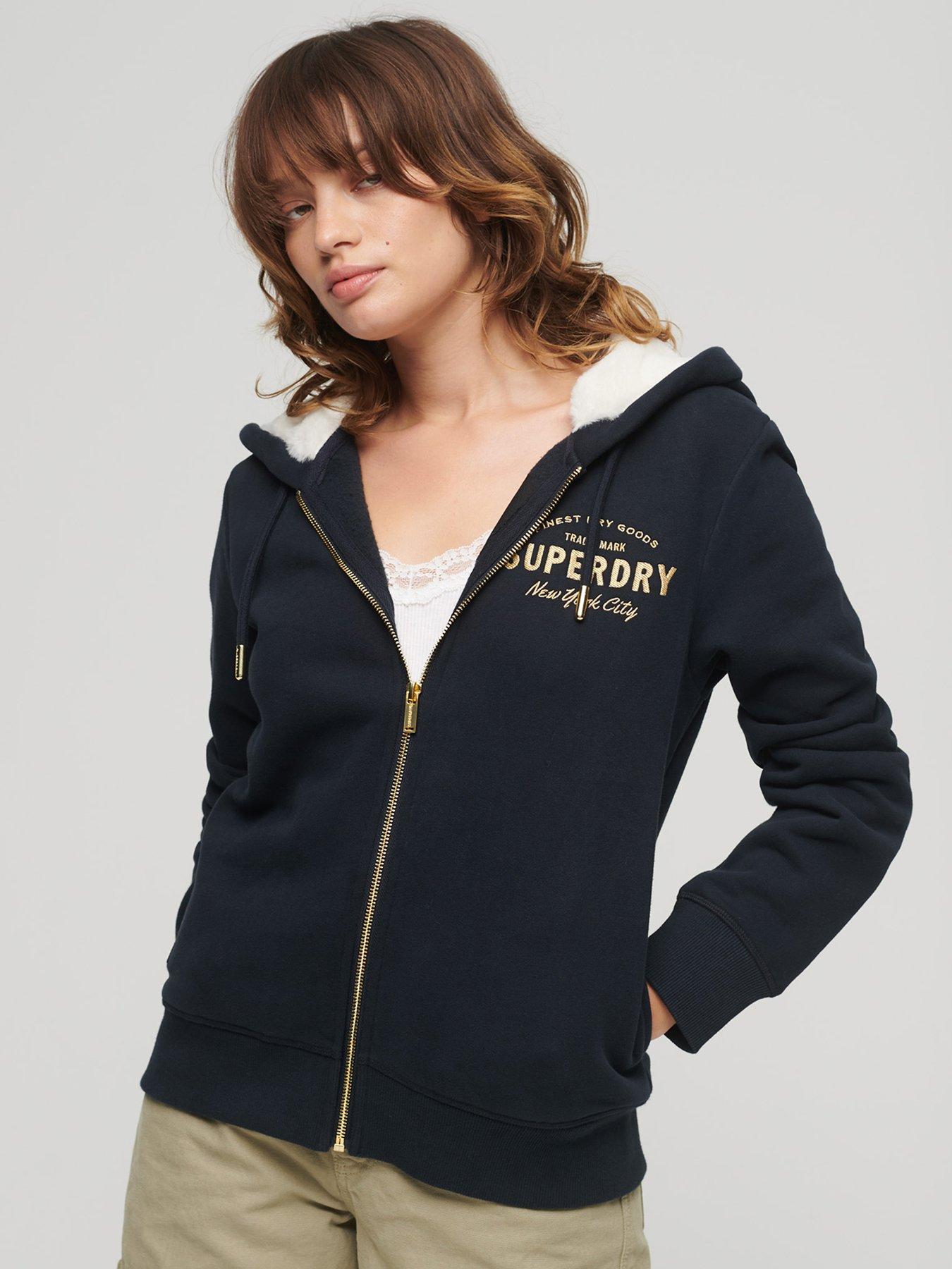 Logo hotsell zip hoodie