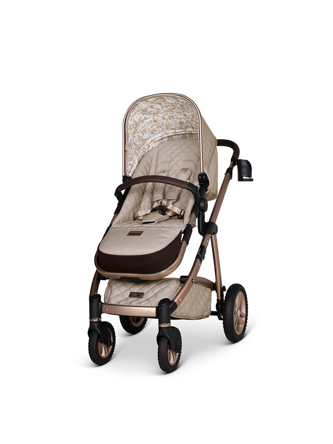 Image 3 of 8 of Cosatto Wow 2 Everything Travel System Bundle ADAC iSize Car Seat - Whisper