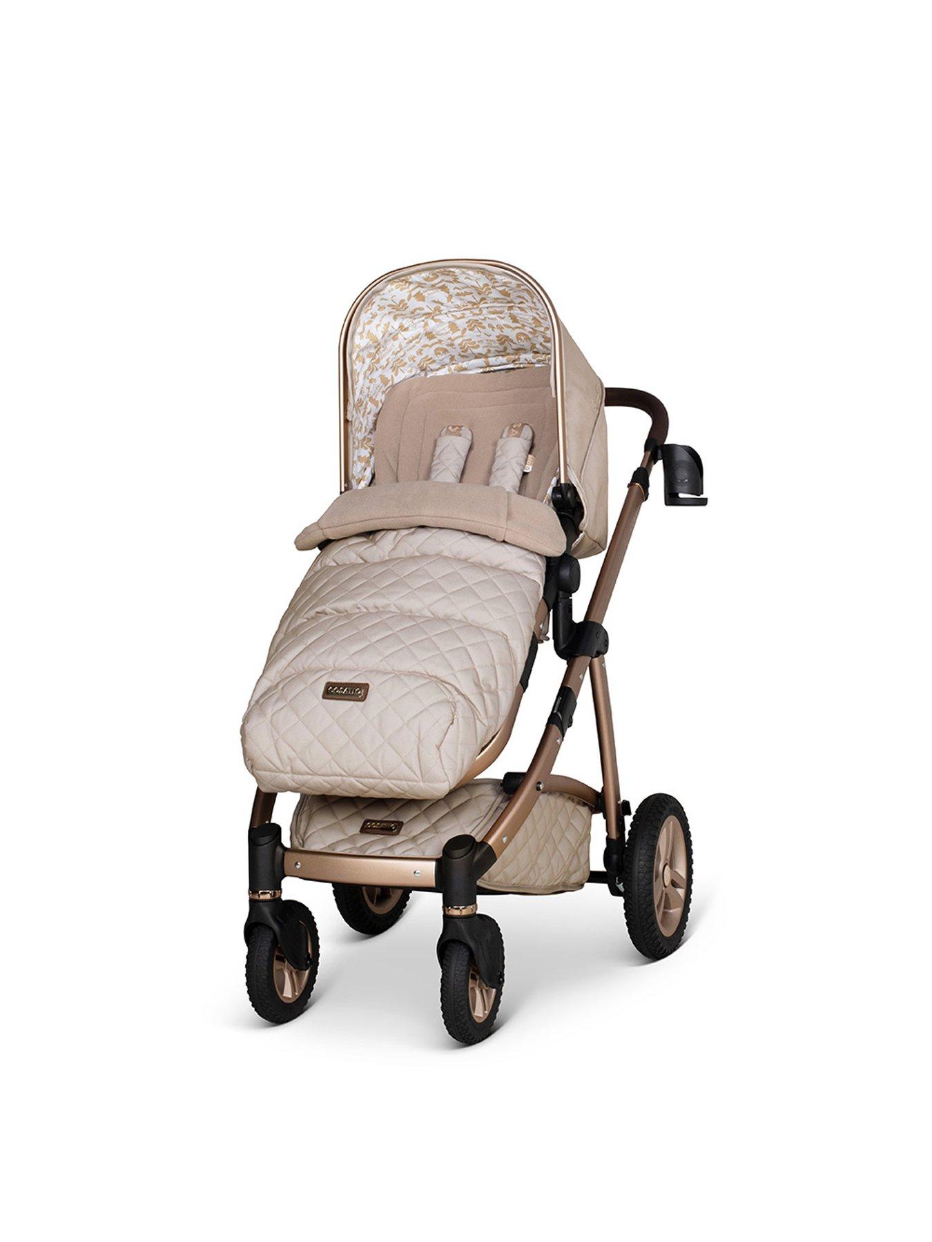 Image 4 of 8 of Cosatto Wow 2 Everything Travel System Bundle ADAC iSize Car Seat - Whisper