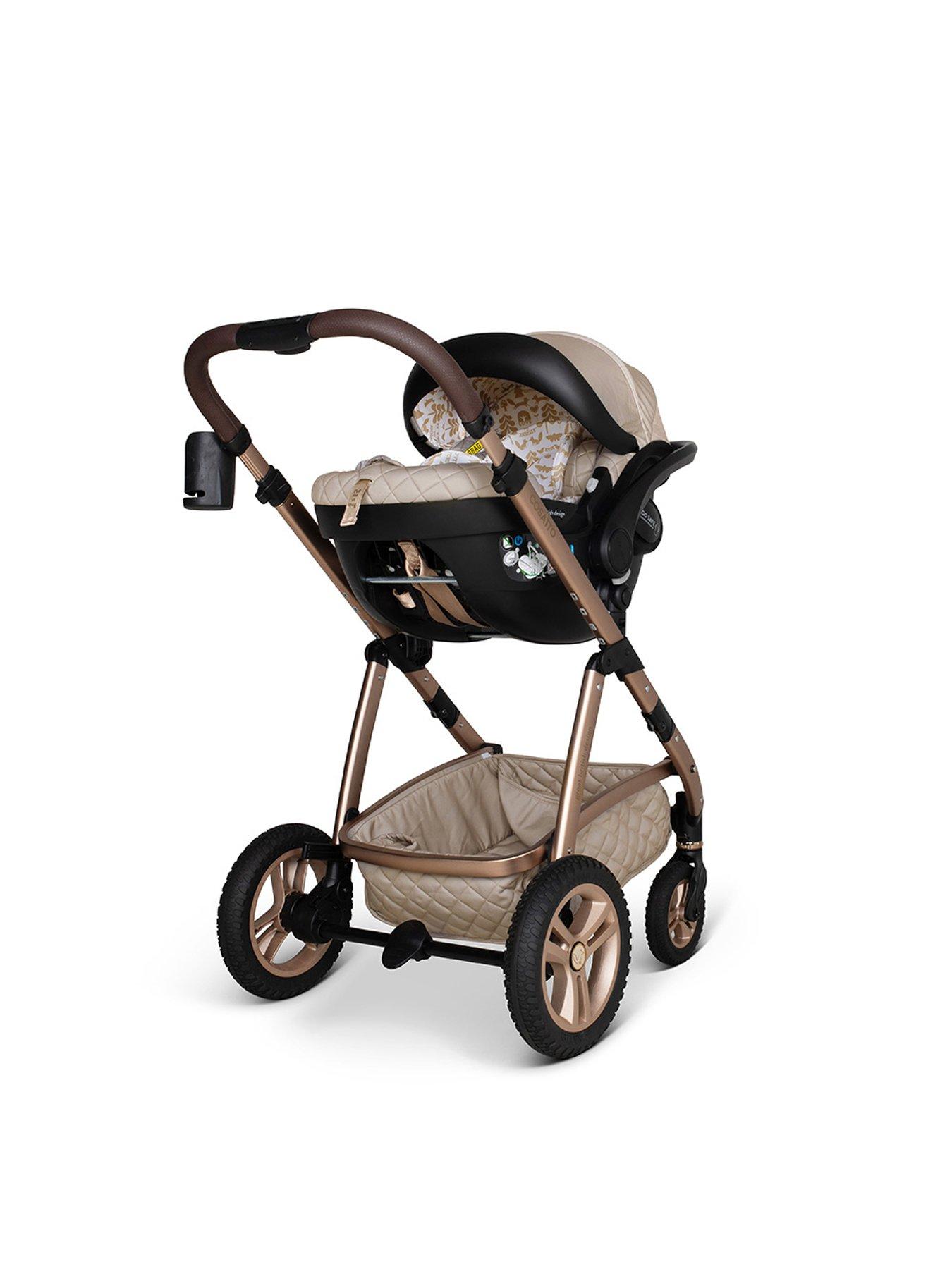 Image 5 of 8 of Cosatto Wow 2 Everything Travel System Bundle ADAC iSize Car Seat - Whisper