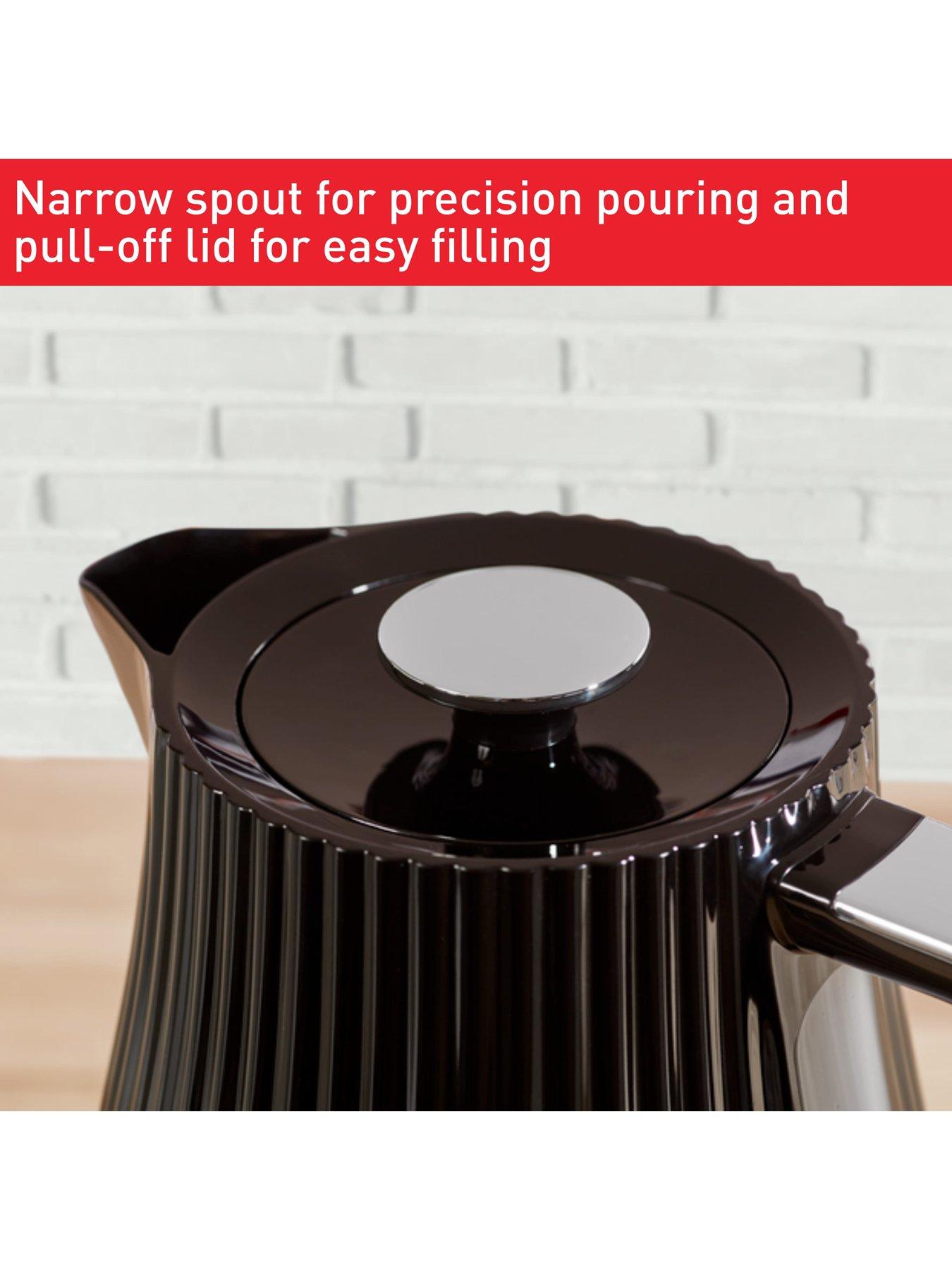 Tefal Loft Kettle 1.7L, Black, KO250840 Very.co.uk