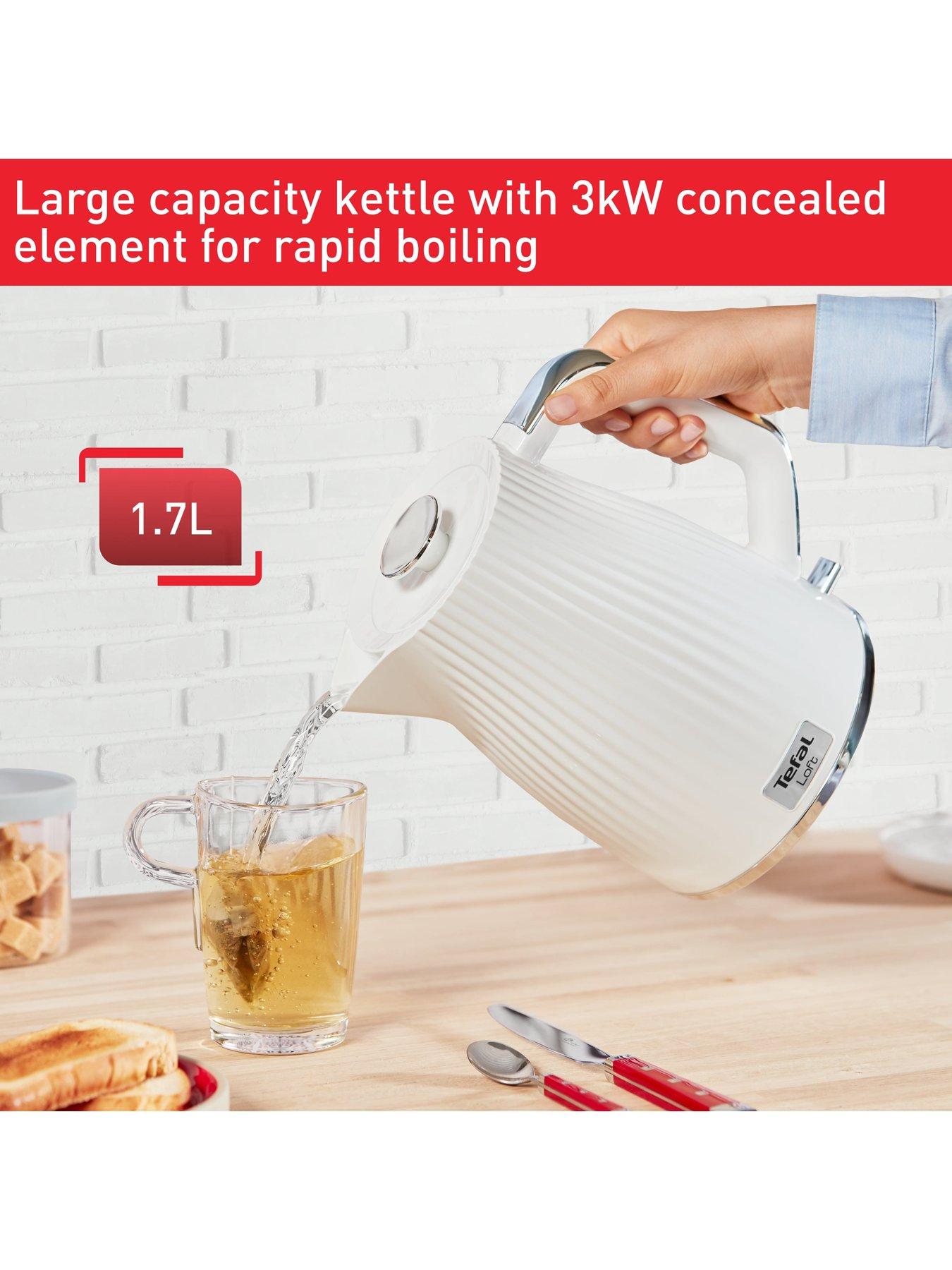 Tefal Loft Kettle 1.7L White KO250140 very