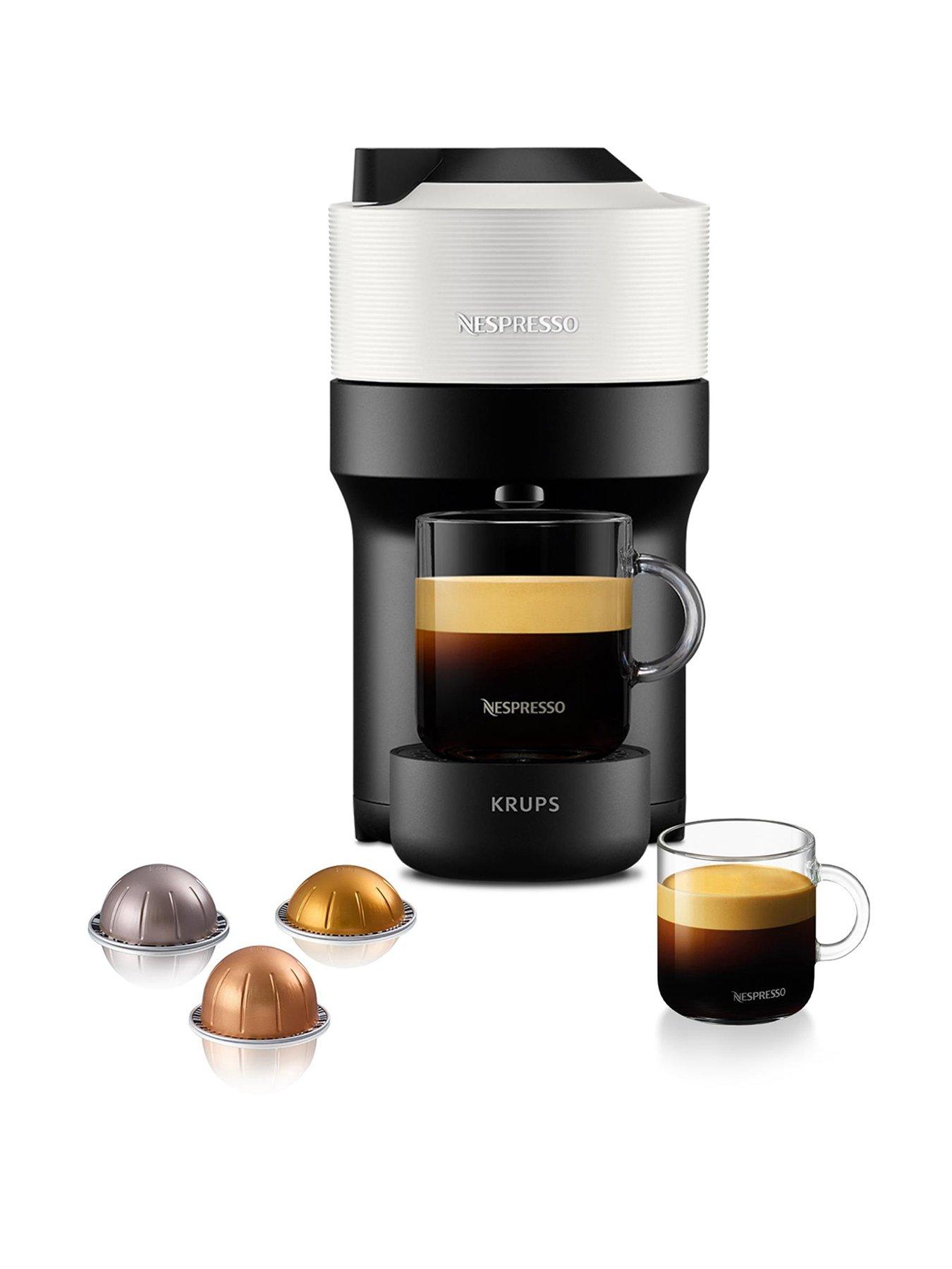 Nespresso Vertuo Pop by De'Longhi Coffee and Espresso Maker with Coffee  Tasting Set, Black