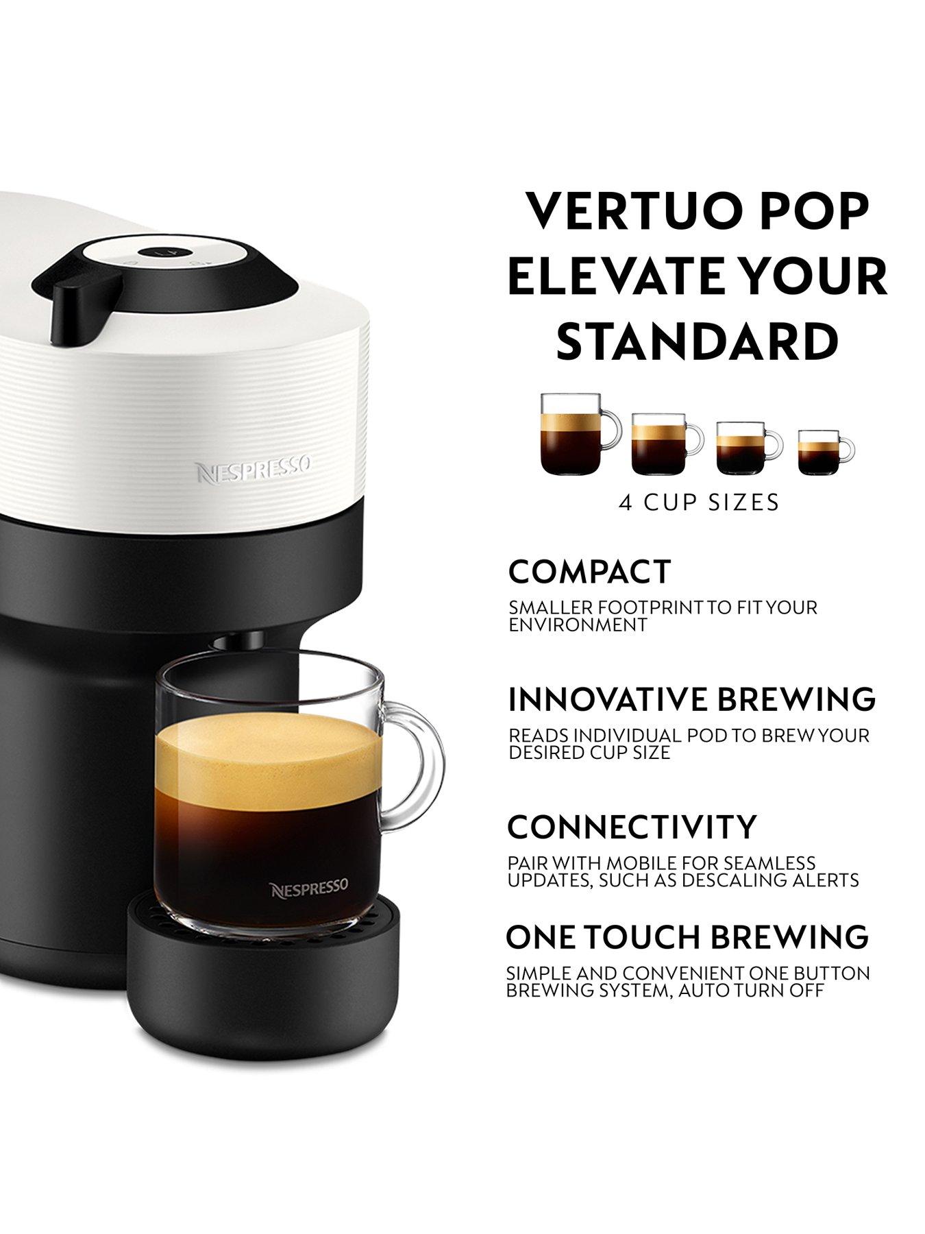 Image 2 of 5 of Nespresso Vertuo Pop Coffee Machine by Krups - White, XN920140