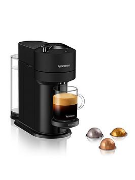 Product photograph of Nespresso Krups Vertuo Next Coffee Machine Matt Black Xn910n40 from very.co.uk