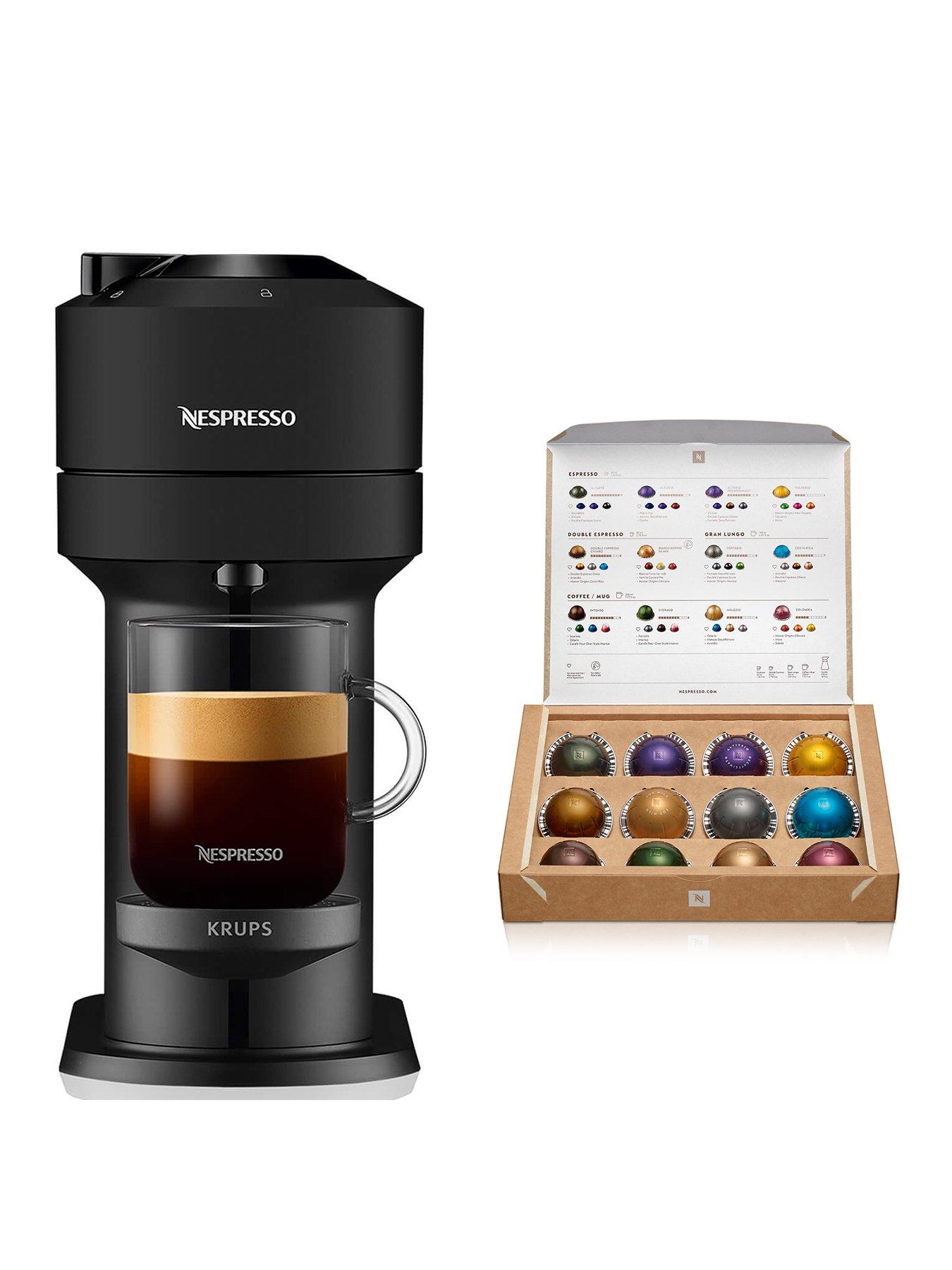undefined Krups Vertuo Next Coffee Machine, Matt Black, XN910N40