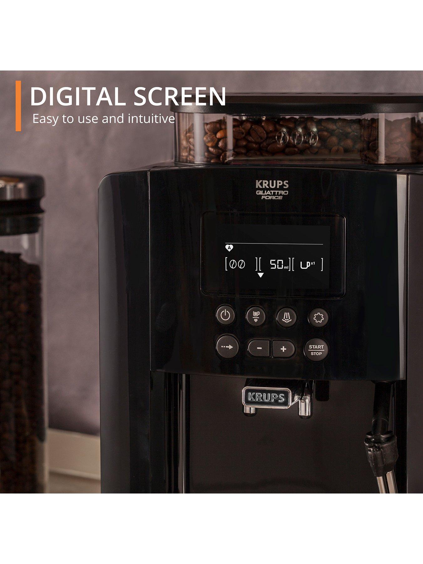 Krups Arabica Digital, Full Auto Coffee Machine, EA817040 | Very.co.uk