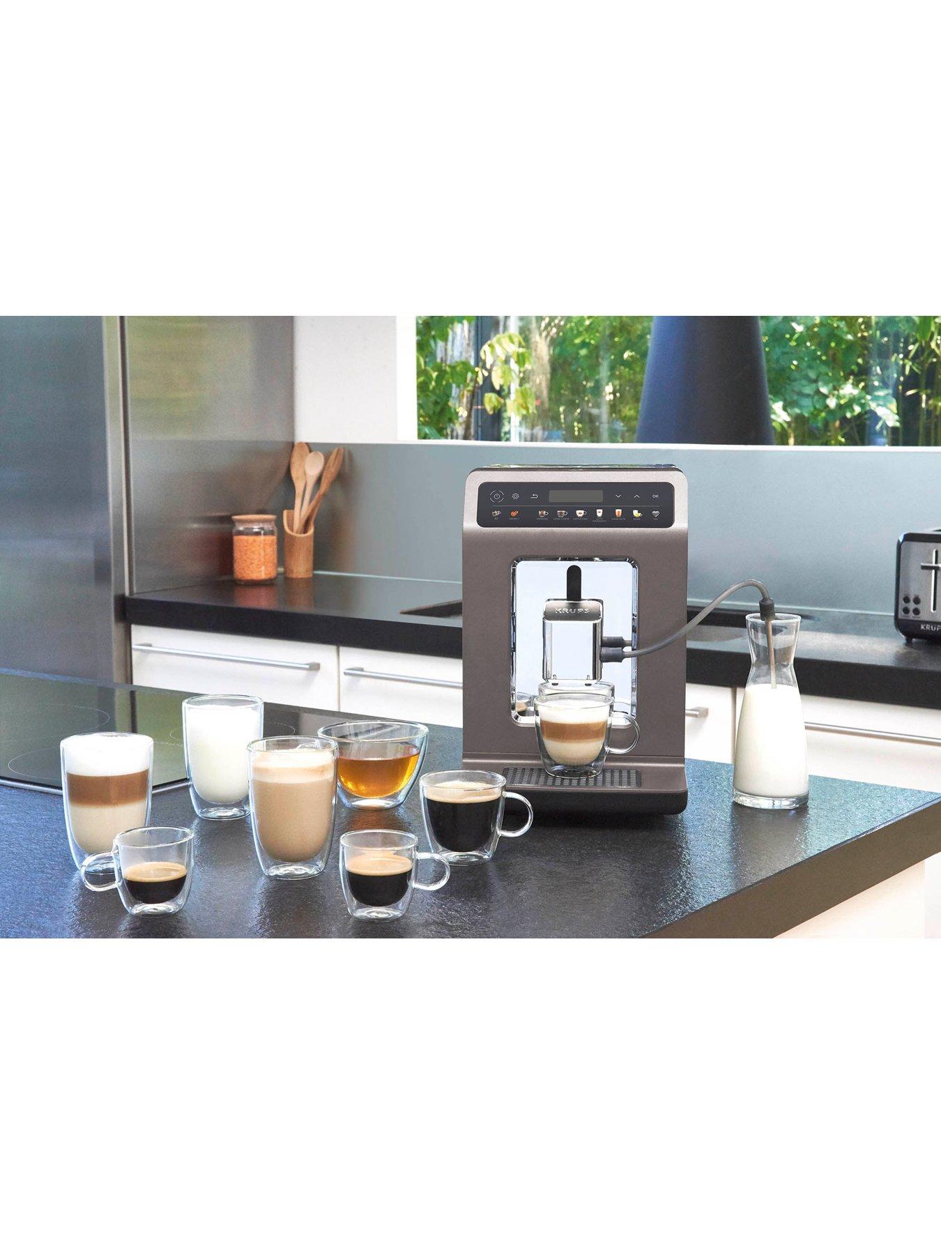 Krups Evidence One Automatic Bean to Cup Coffee Machine, black