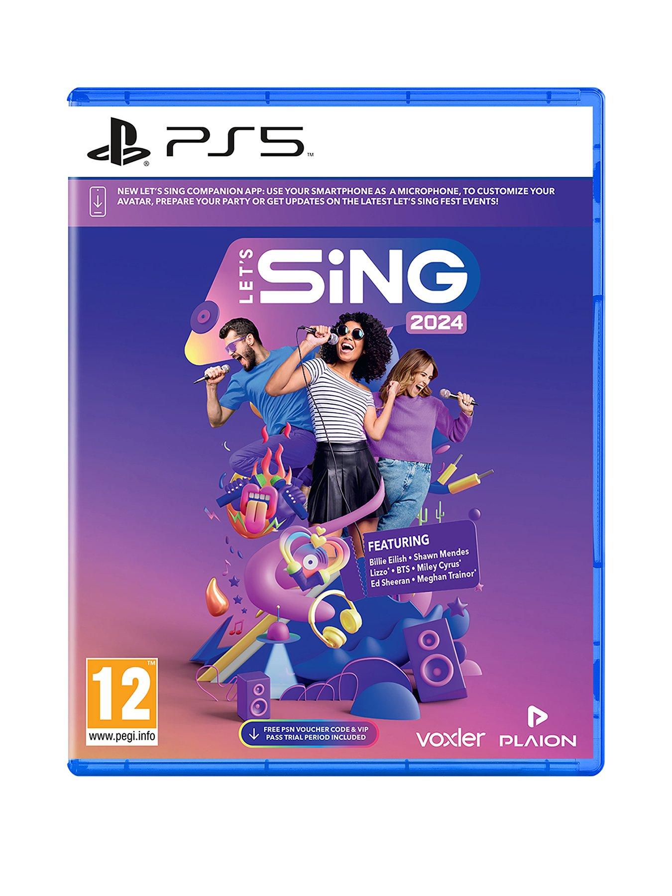 Singstar playstation clearance 5