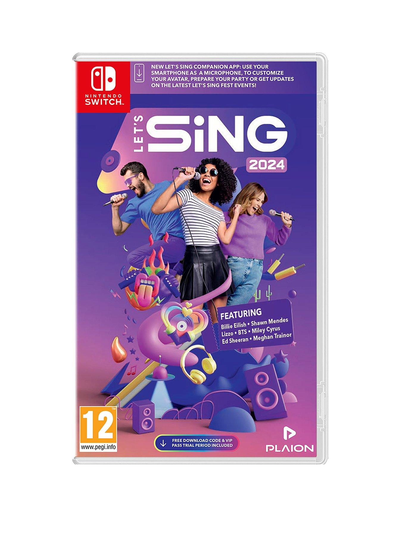Nintendo Switch Games Karaoke Sing Party ( Let's Sing 2018 )