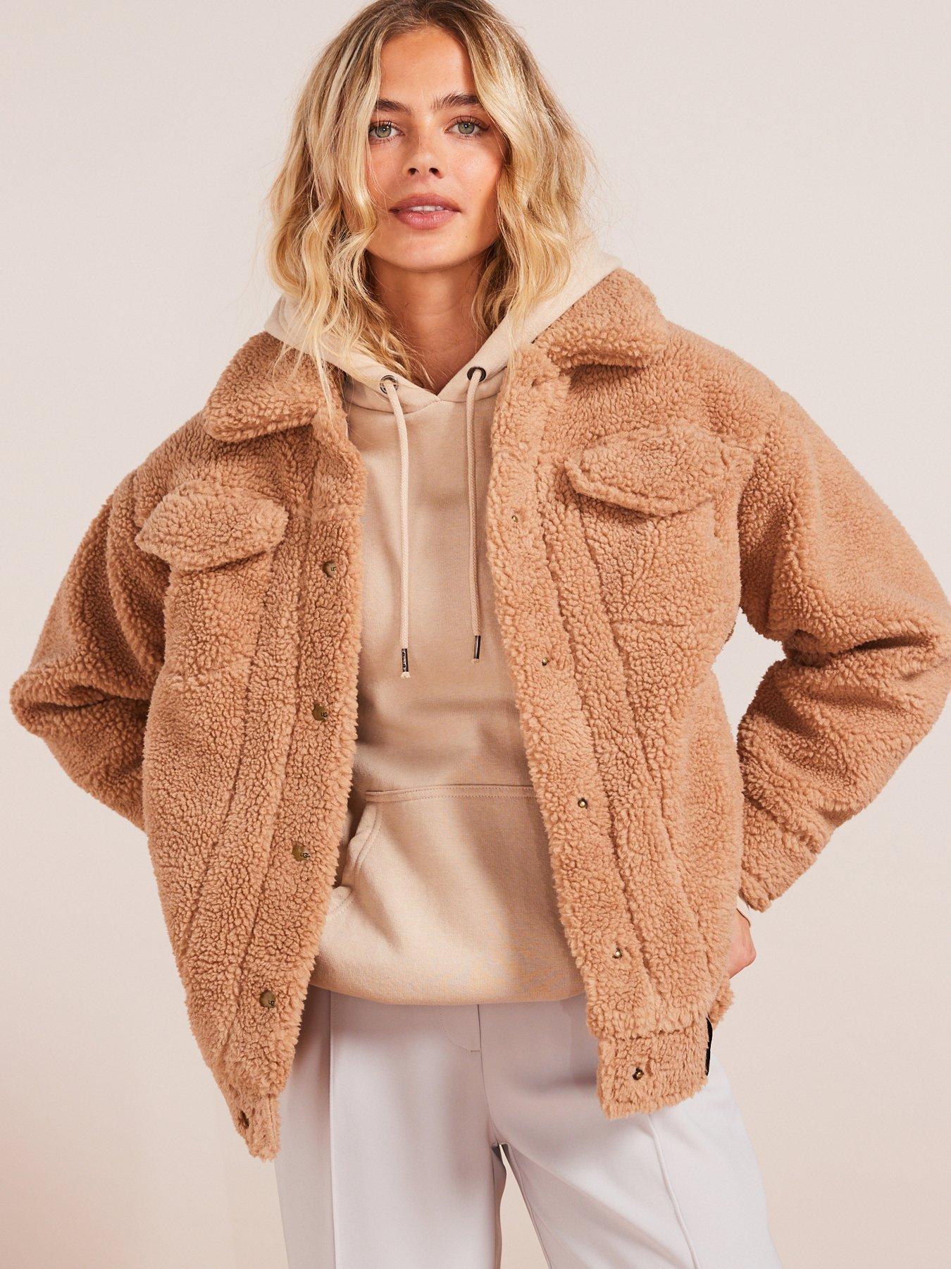 Camel trucker store jacket