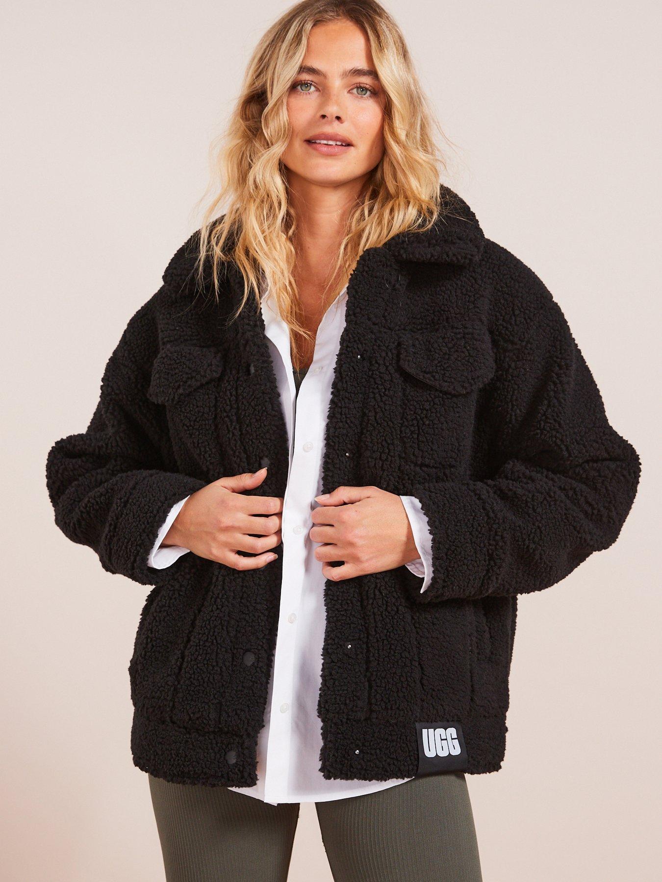 Long sherpa hood on sale trucker