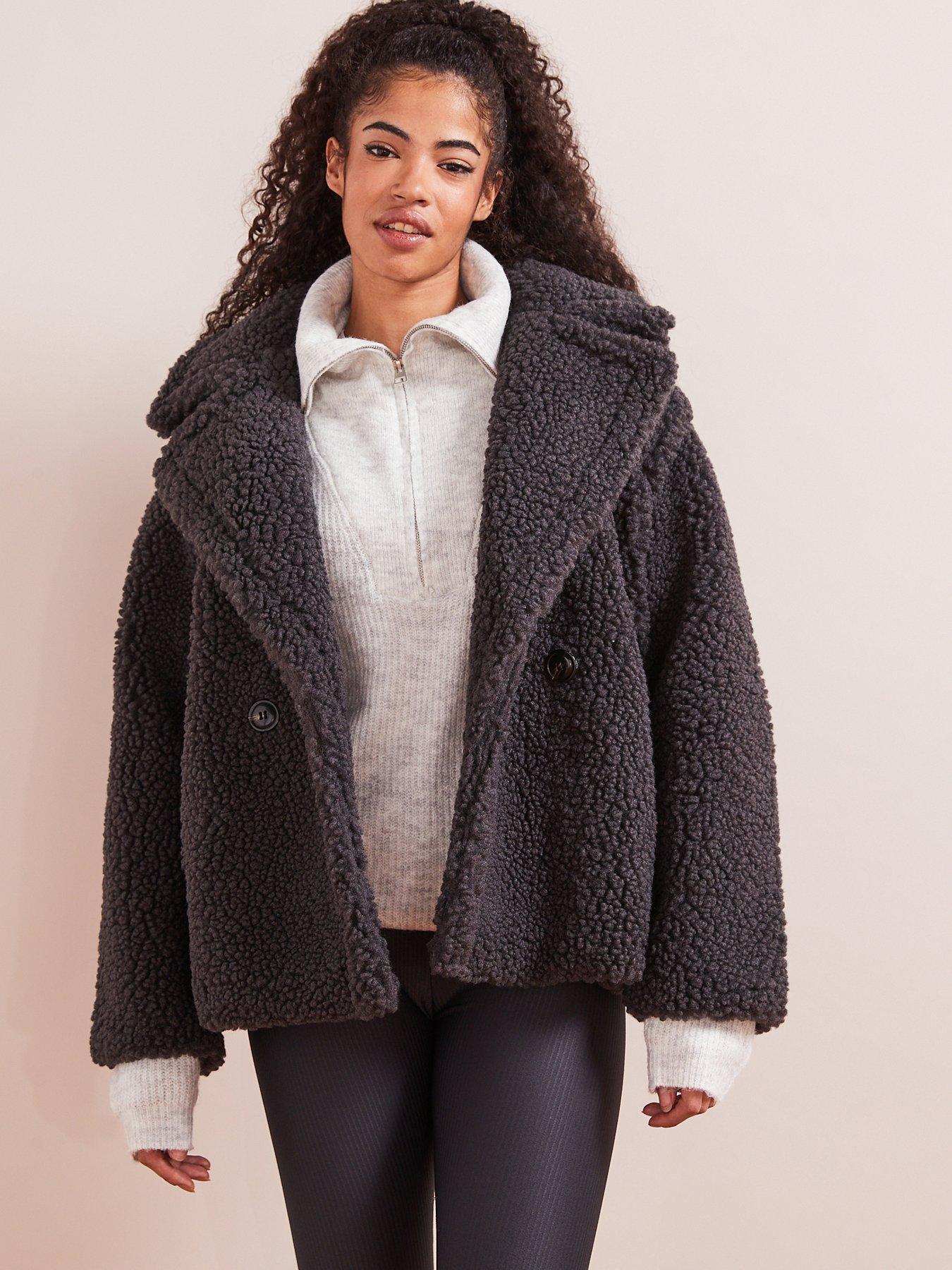 UGG Gertrude Short Teddy Coat - アウター