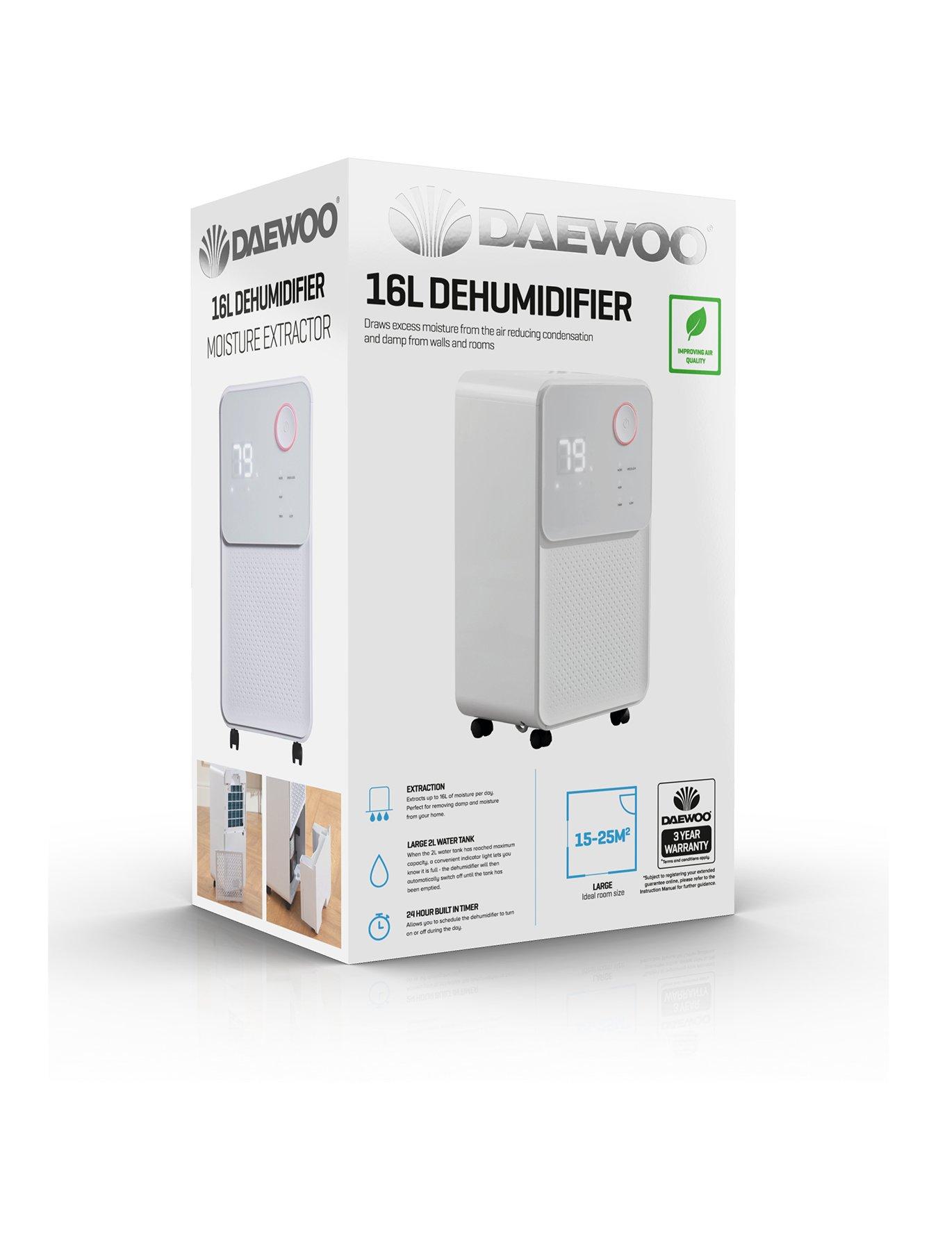 Daewoo 16 Litre Dehumidifier