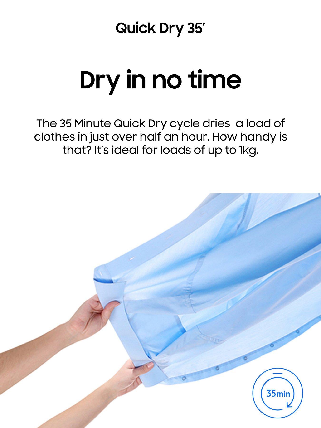 Image 5 of 7 of Samsung Series 5 AI Energy DV90CGC0A0ABEU 9kg Heat Pump Tumble Dryer with OptimalDry - Black