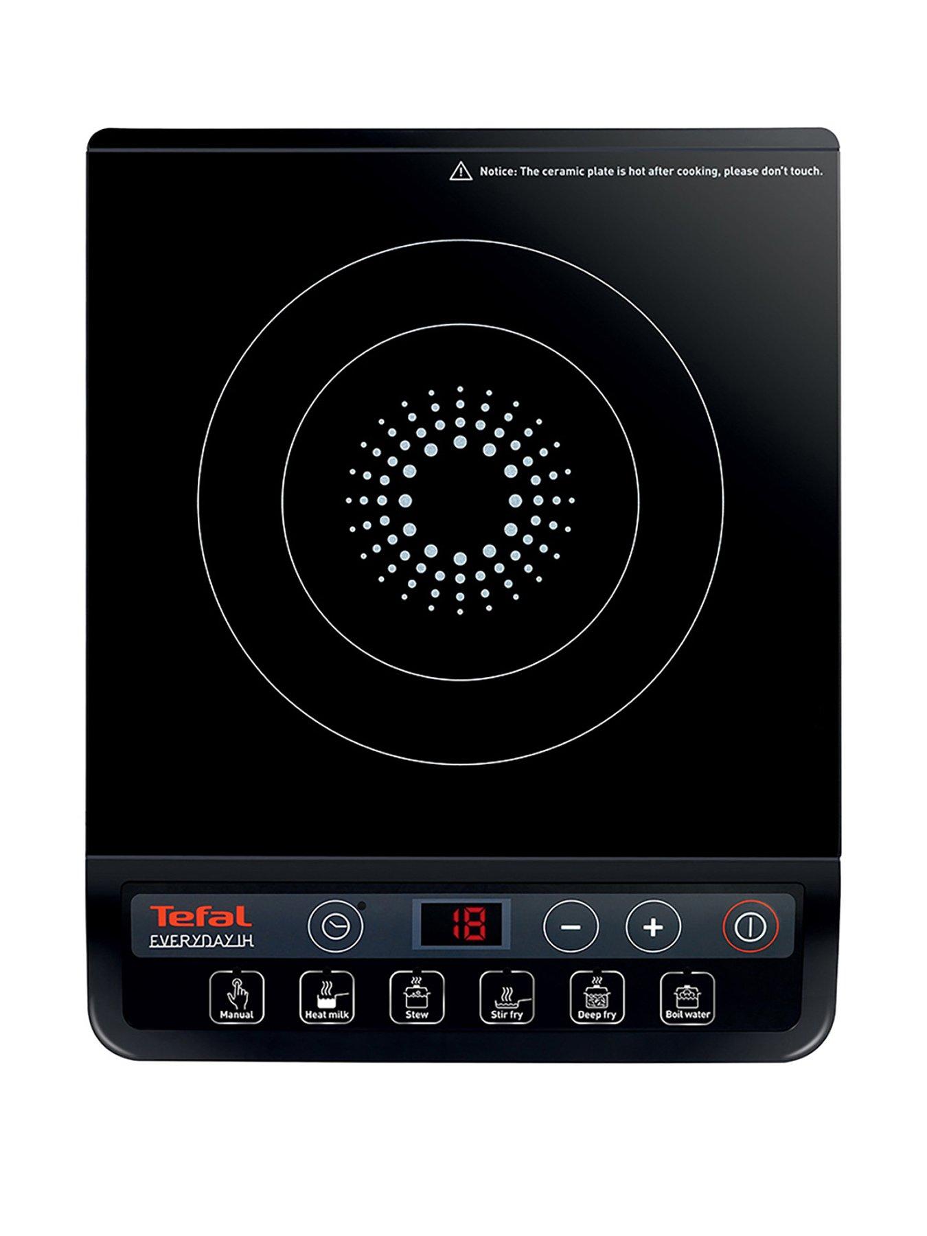 Tefal Portable Induction Hob, 6 Programs, 9 Power Levels, Ih201840