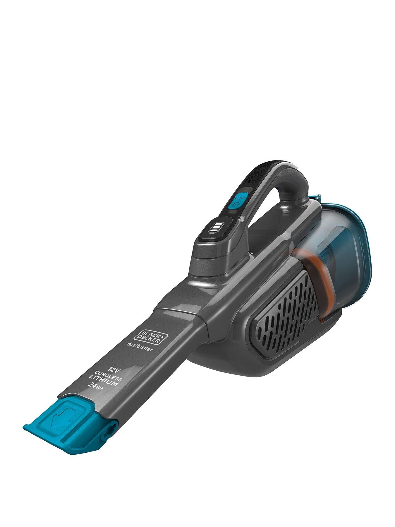 Black & Decker Cordless DUStbUSter Handheld Vacuum, 12 V, LiIon, 700Ml, Titanium/Red Bhhv315JGb - View #10