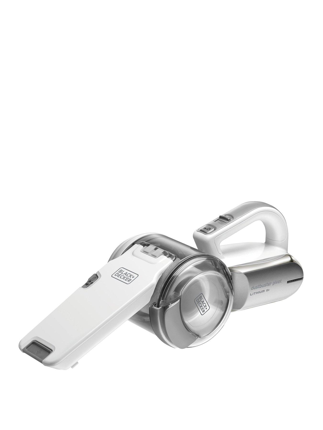 Black & Decker BLACK+DECKER 18V Cordless Dustbuster Compact Pivot Hand Vacuum PV1820L-GB