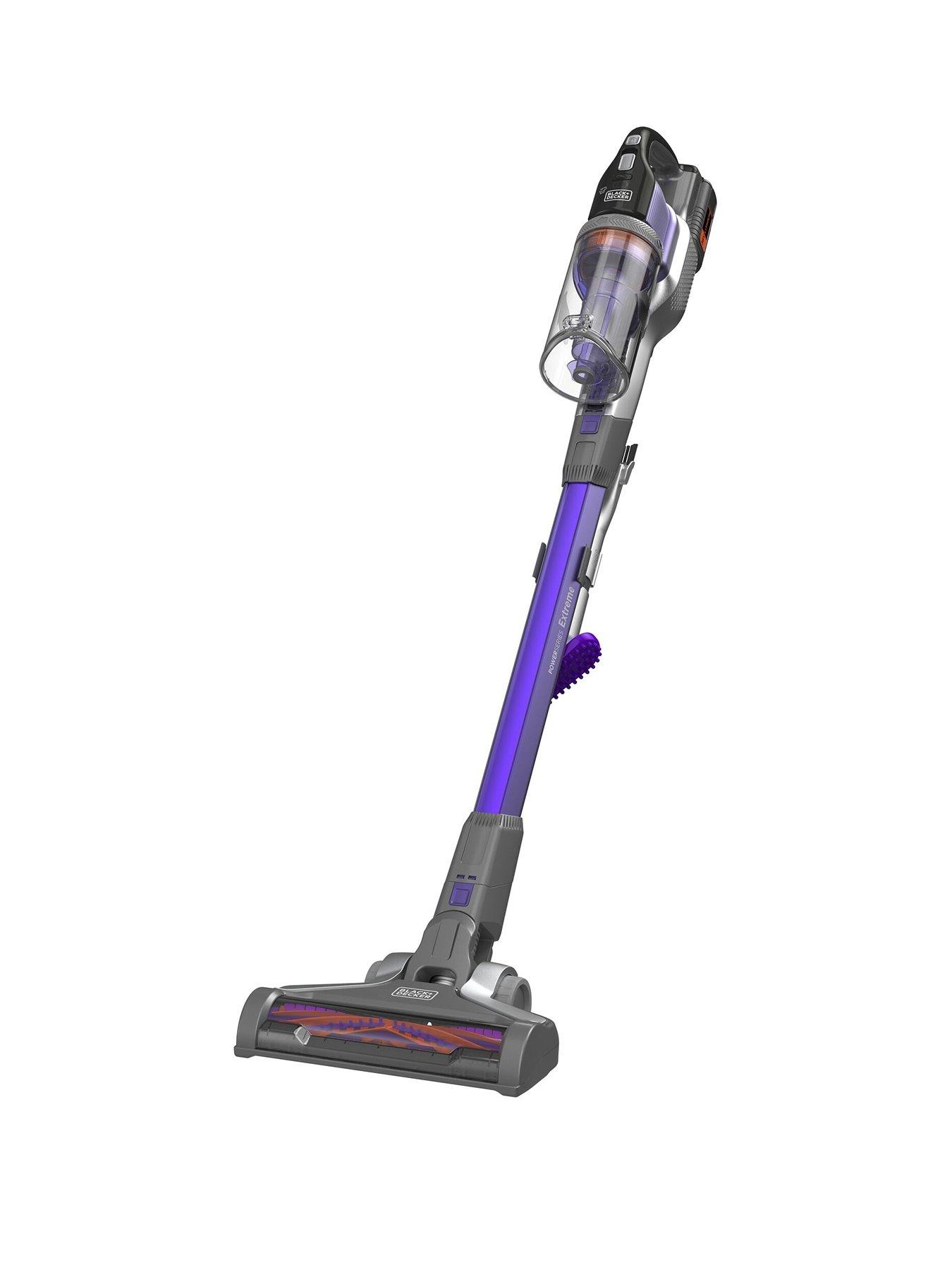 BLACK+DECKER Powerseries good Extreme Cordless Stick Vacuum Cleaner for Pets, Purple