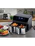  image of daewoo-9l-double-drawer-air-fryer